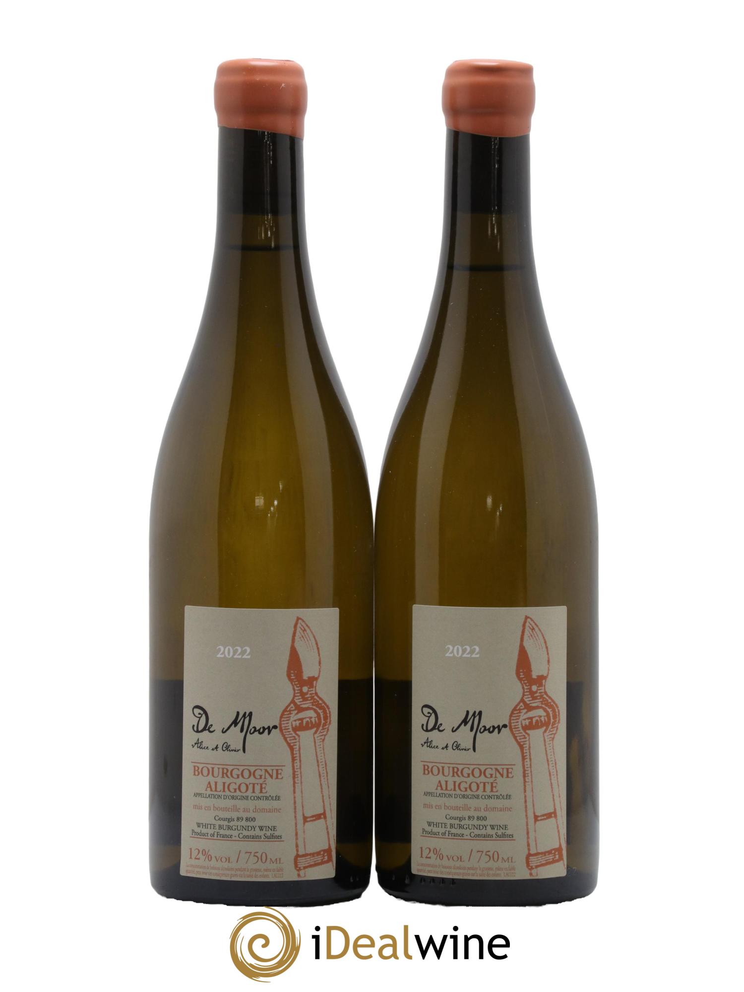 Bourgogne Aligoté Alice et Olivier De Moor 2022 - Lot de 2 bouteilles - 0