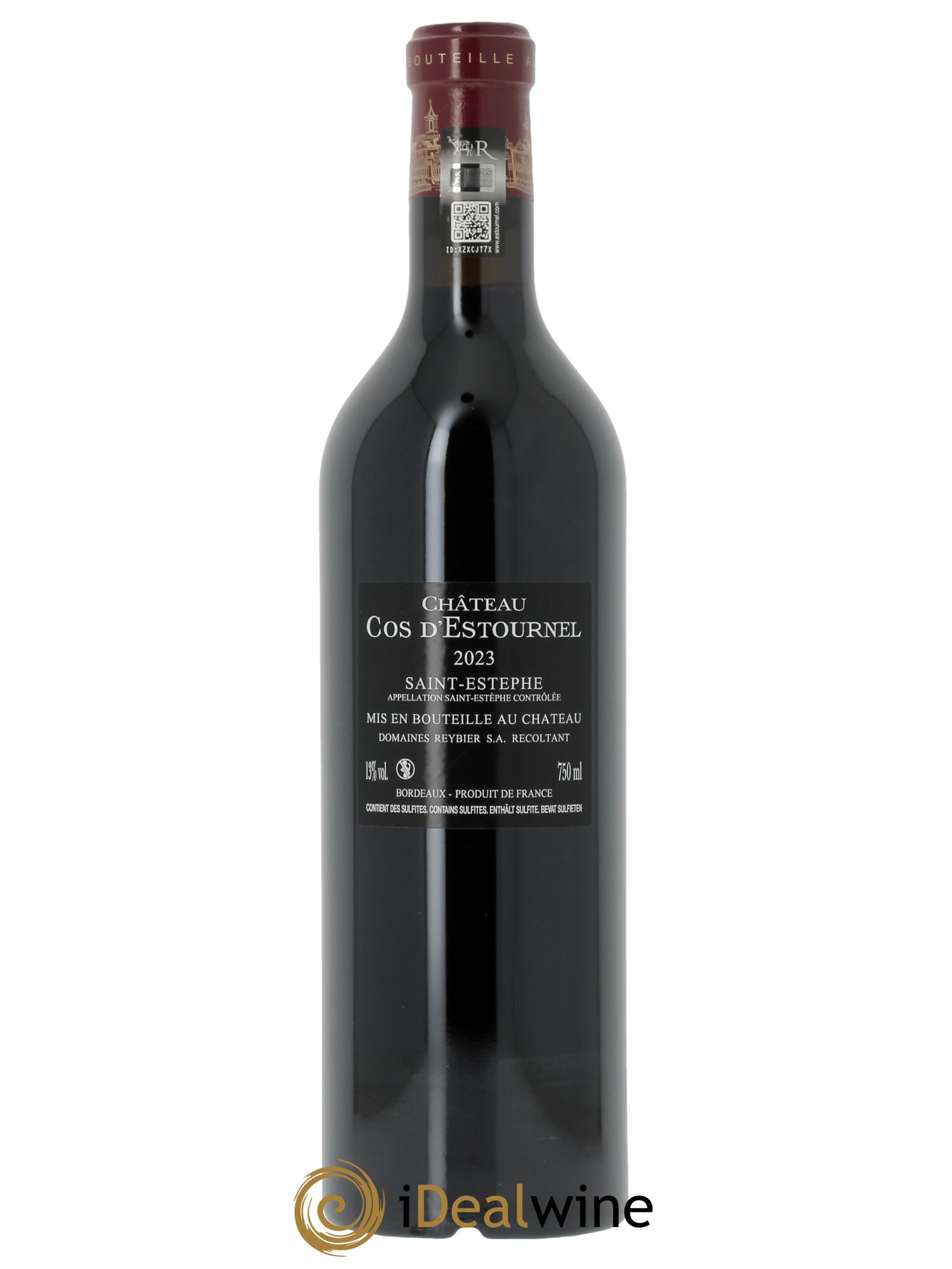 Cos d'Estournel 2ème Grand Cru Classé (CBO à partir de 6 bts) 2023 - Lot de 1 bouteille - 1