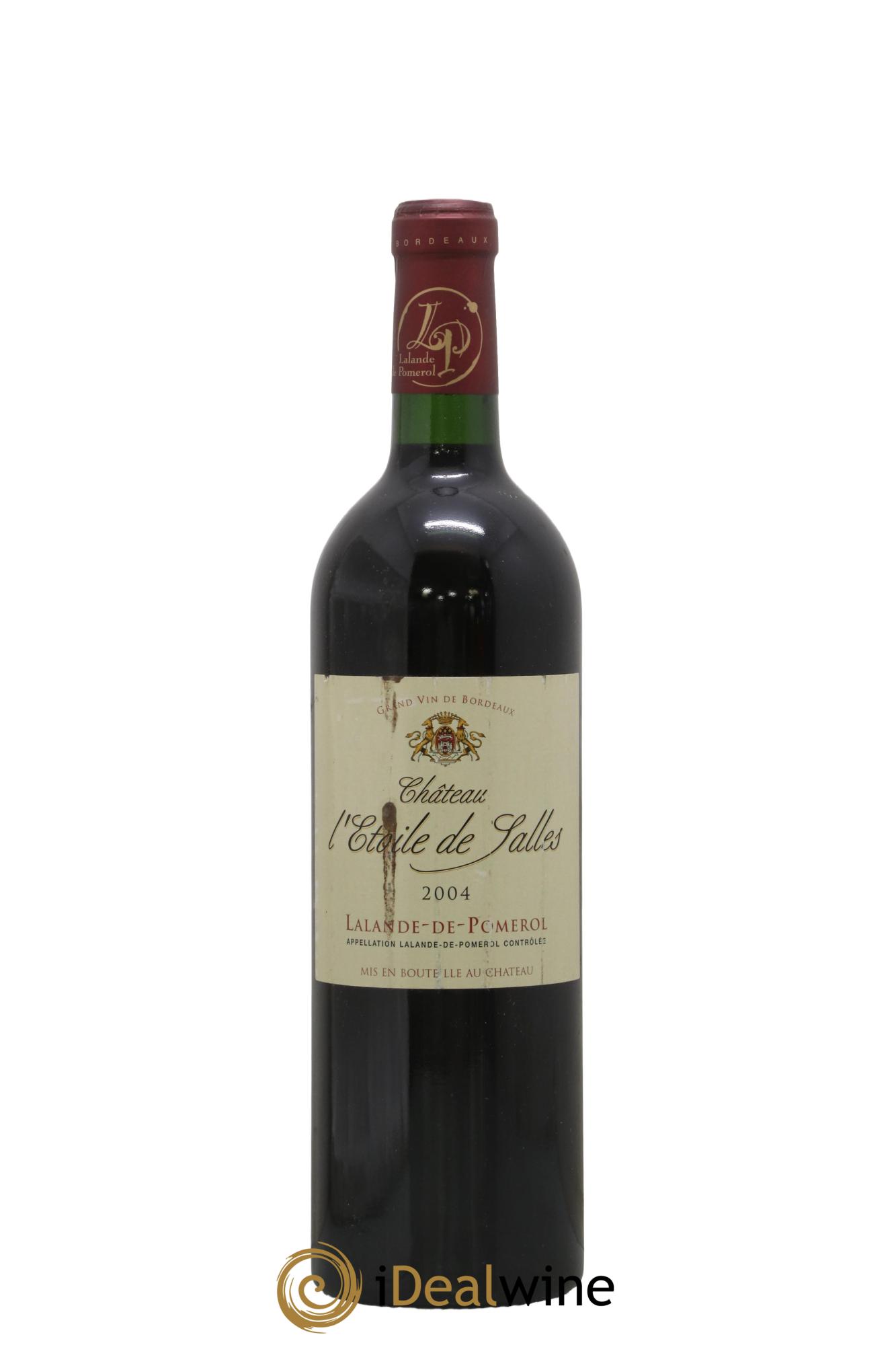 Lalande-de-Pomerol L'Etoile de Salles 2004 - Lot de 1 bouteille - 0