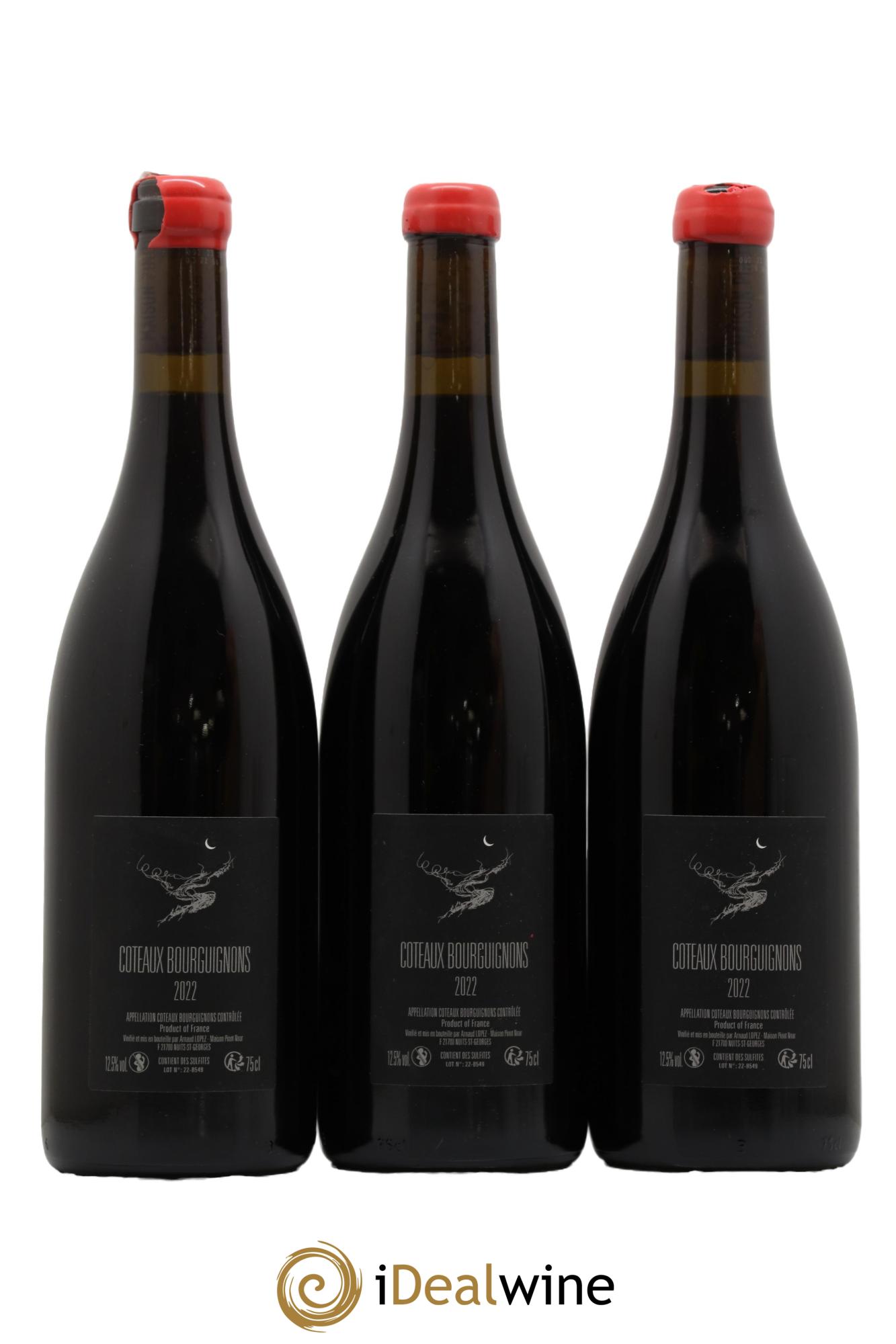 Coteaux Bourguignons Arnaud Lopez 2022 - Lot de 3 bouteilles - 1