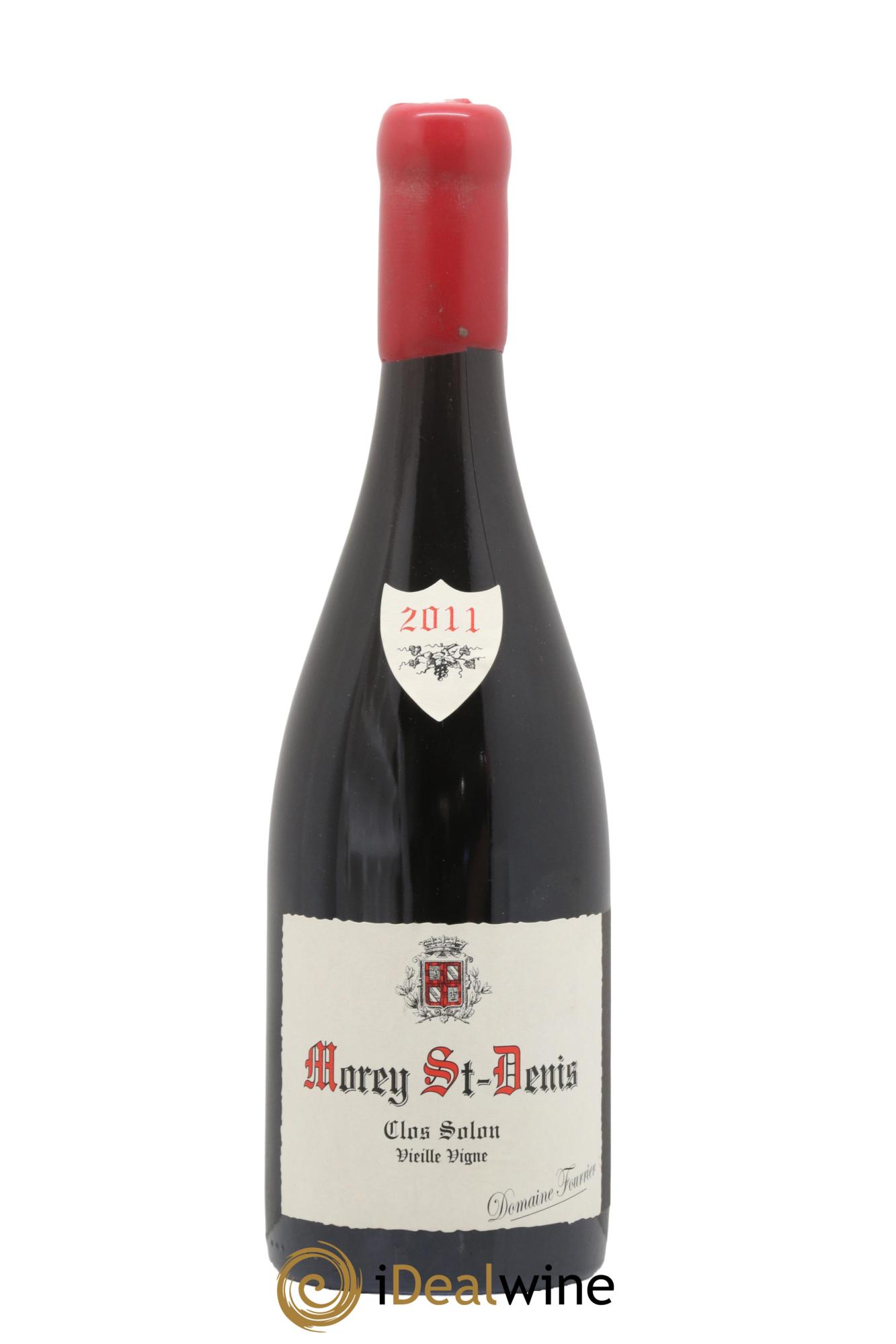 Morey-Saint-Denis Clos Solon Vieille Vigne Fourrier (Domaine) 2011 - Lot de 1 bouteille - 0