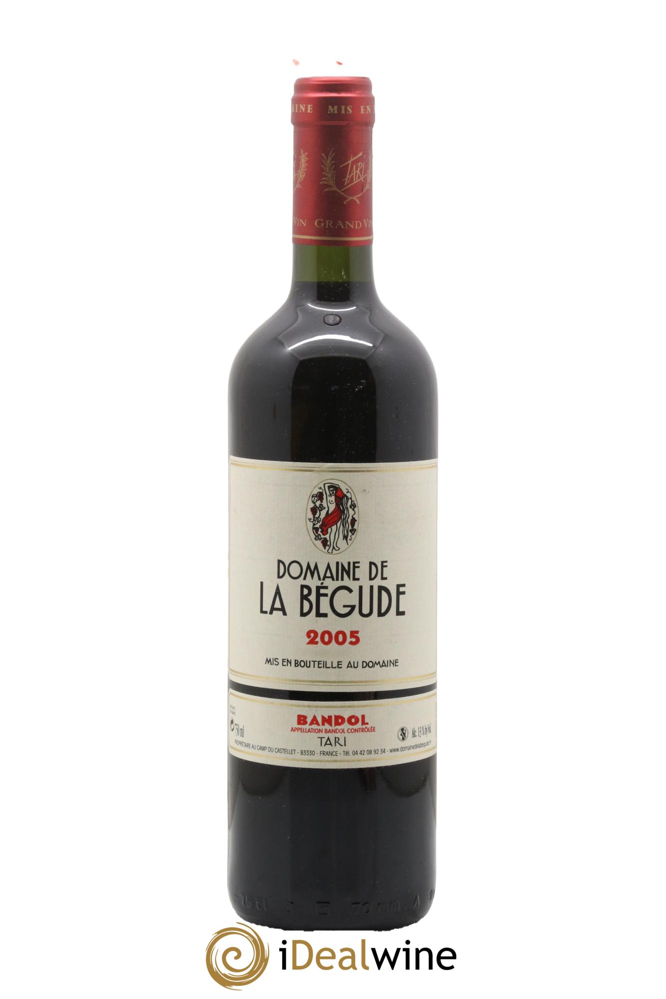 Bandol La Bégude 2005 - Lot of 1 bottle - 0