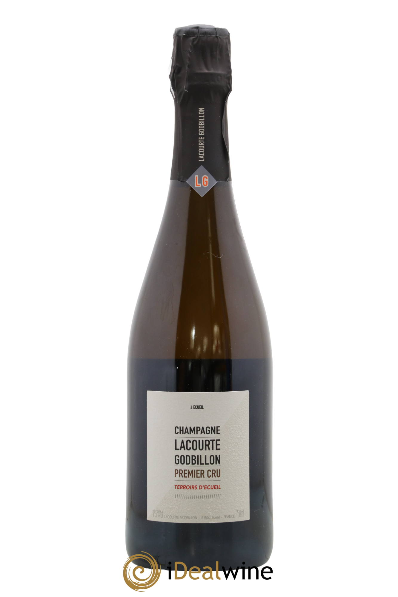 Champagne 1er cru Extra-Brut Terroirs d' Ecueil Lacourte-Godbillon - Lot de 1 bouteille - 0