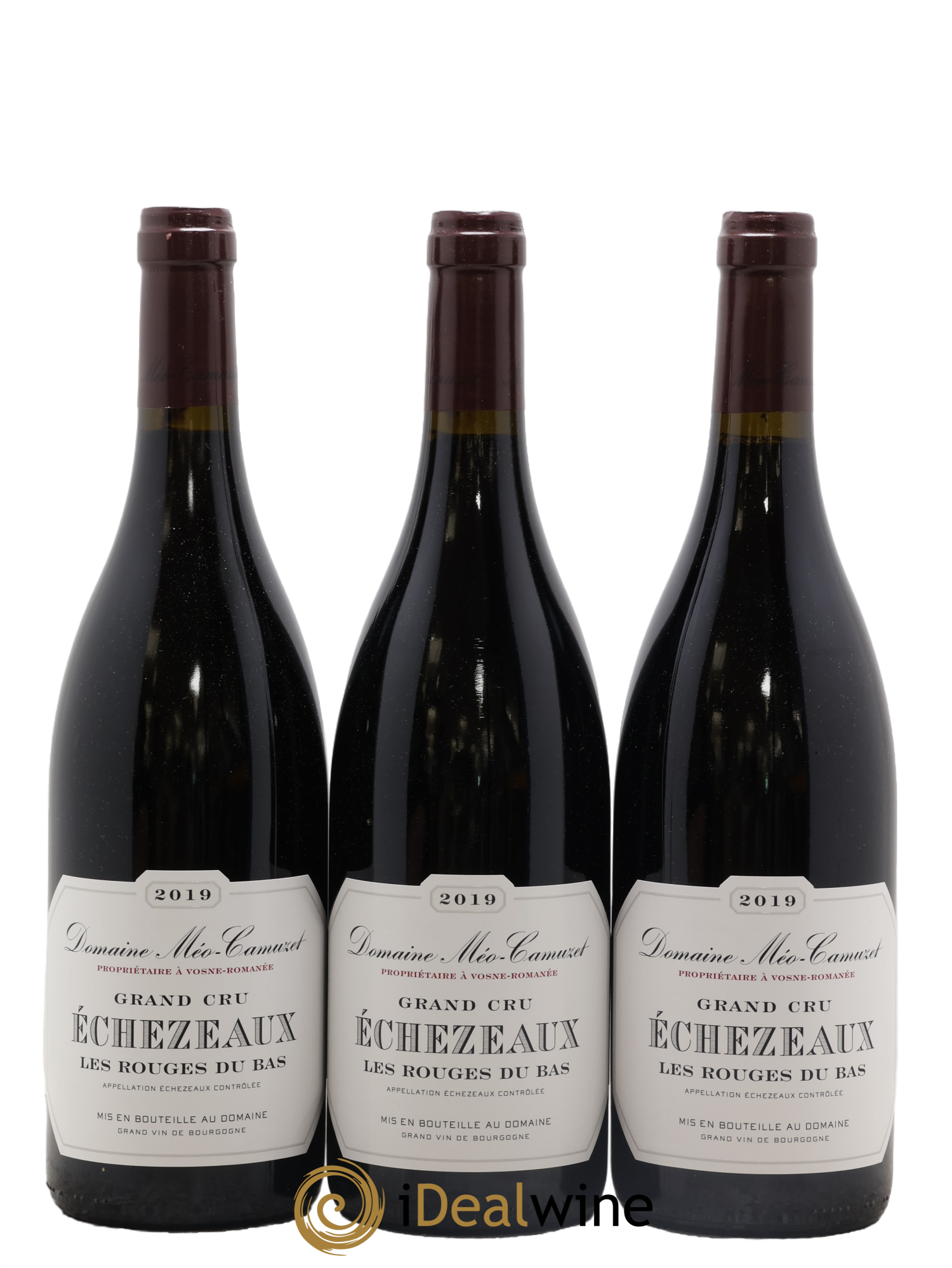 Echezeaux Grand Cru Les Rouges du Bas Méo-Camuzet (Domaine) 2019 - Lotto di 3 bottiglie - 0