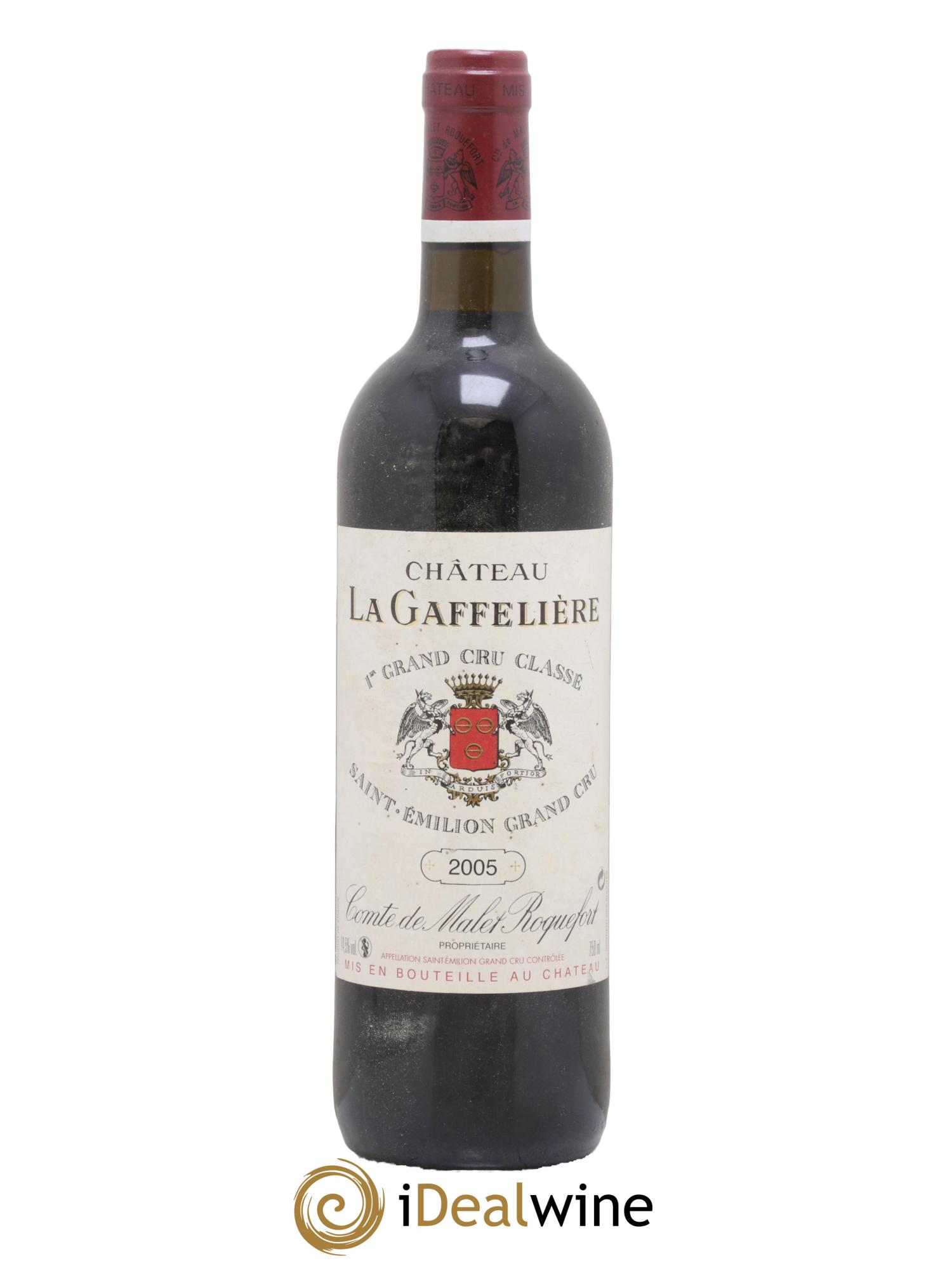 Château la Gaffelière 1er Grand Cru Classé B 2005 - Lot de 1 bouteille - 0