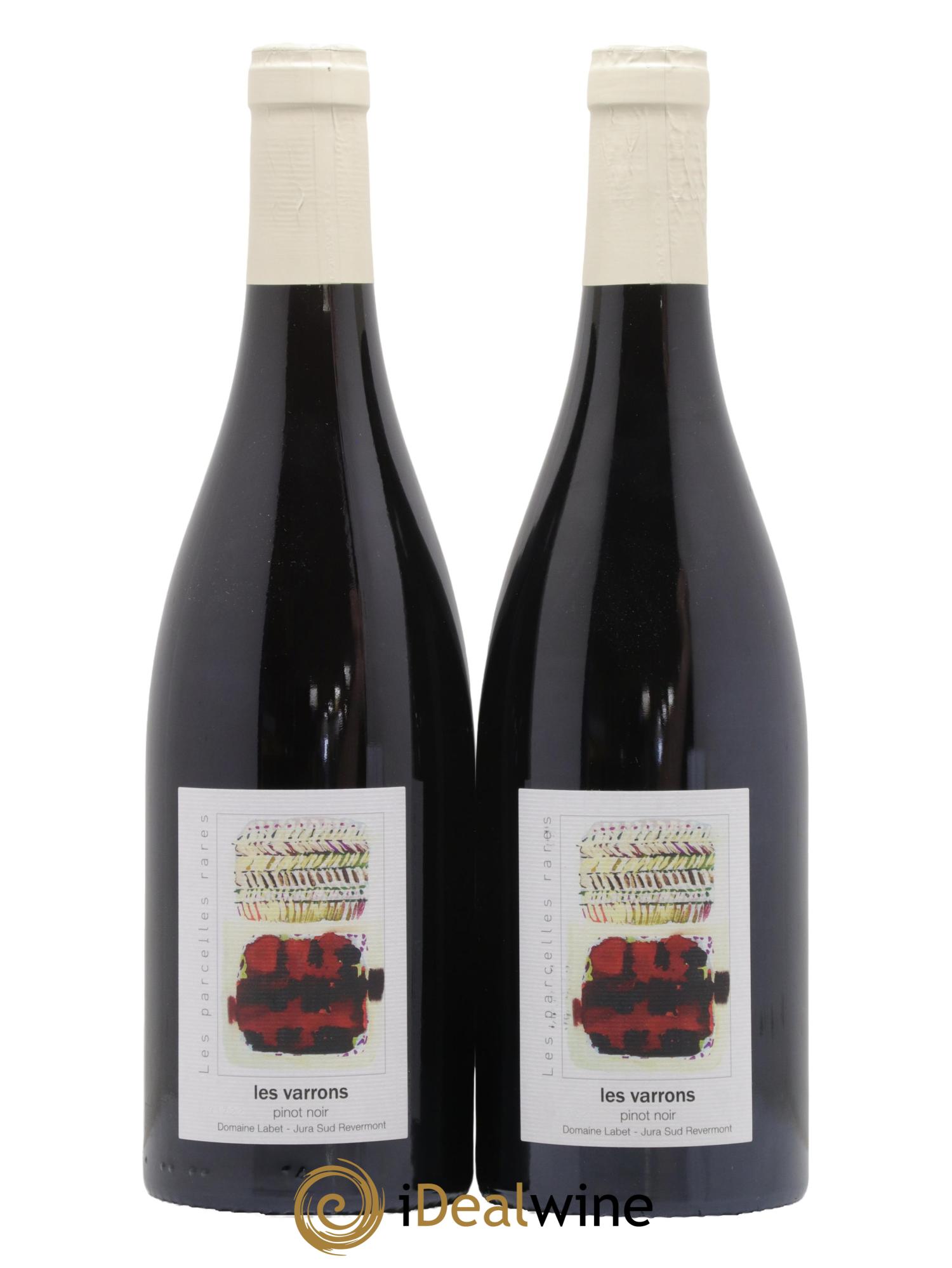 Côtes du Jura Pinot Noir Les Varrons Sélection Massale Romain - Julien - Charline Labet 2022 - Lot de 2 bouteilles - 0