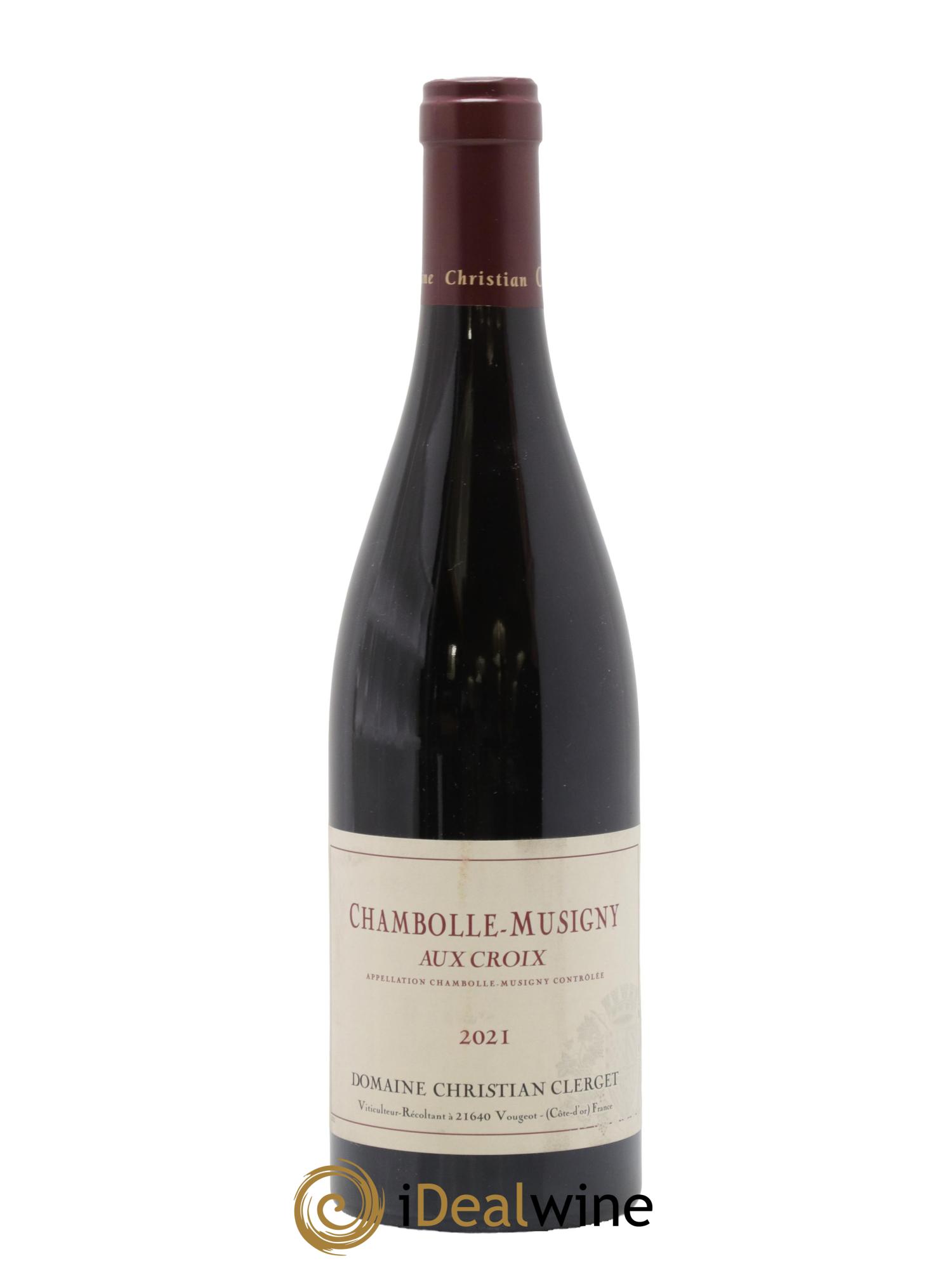 Chambolle-Musigny Aux Croix Christian Clerget 2021 - Lot de 1 bouteille - 0