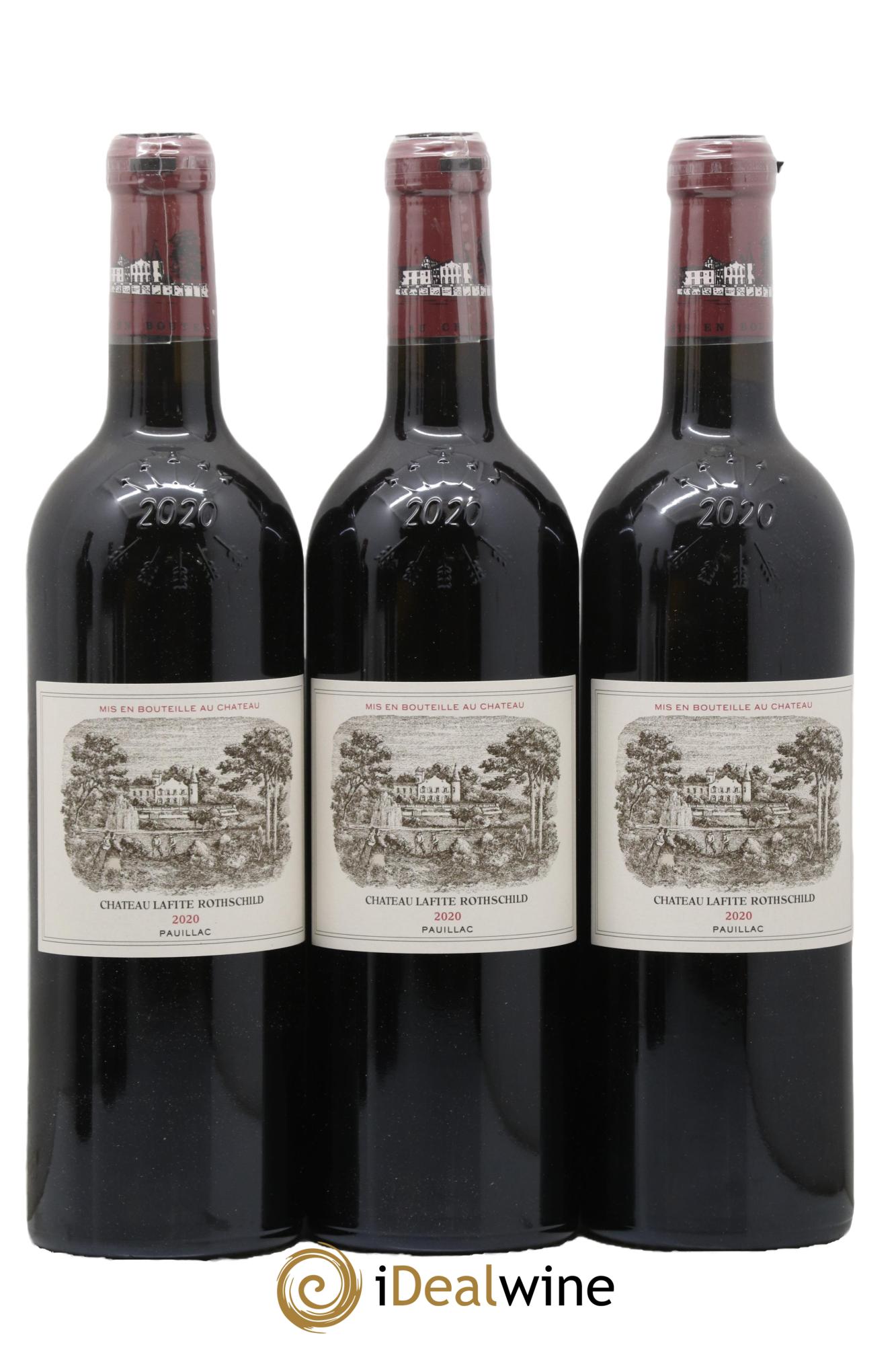 Château Lafite Rothschild 1er Grand Cru Classé 2020 - Lot de 6 bouteilles - 1