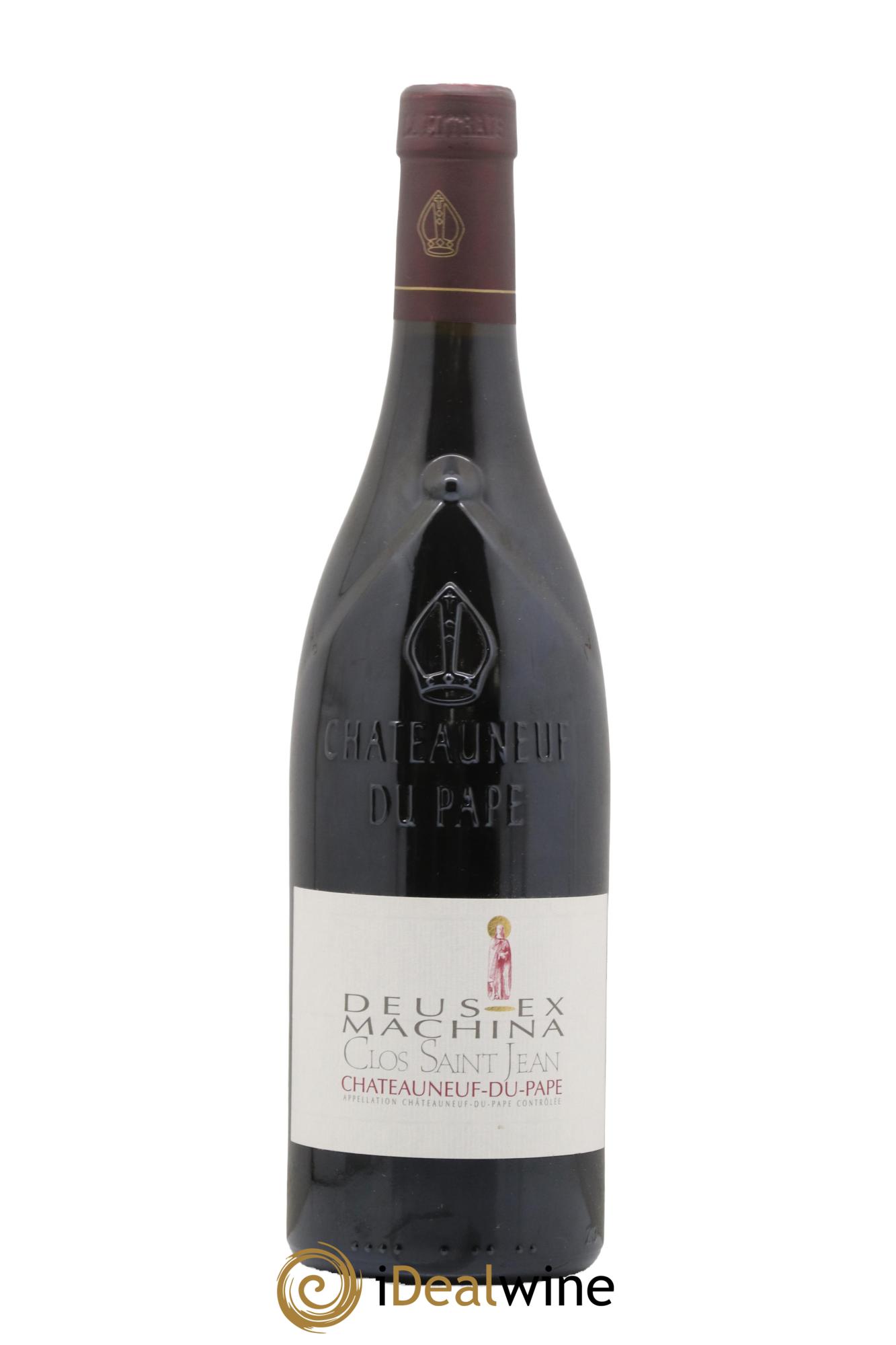Châteauneuf-du-Pape Clos Saint-Jean Deus Ex Machina Pascal et Vincent Maurel 2017 - Lot de 1 bouteille - 0