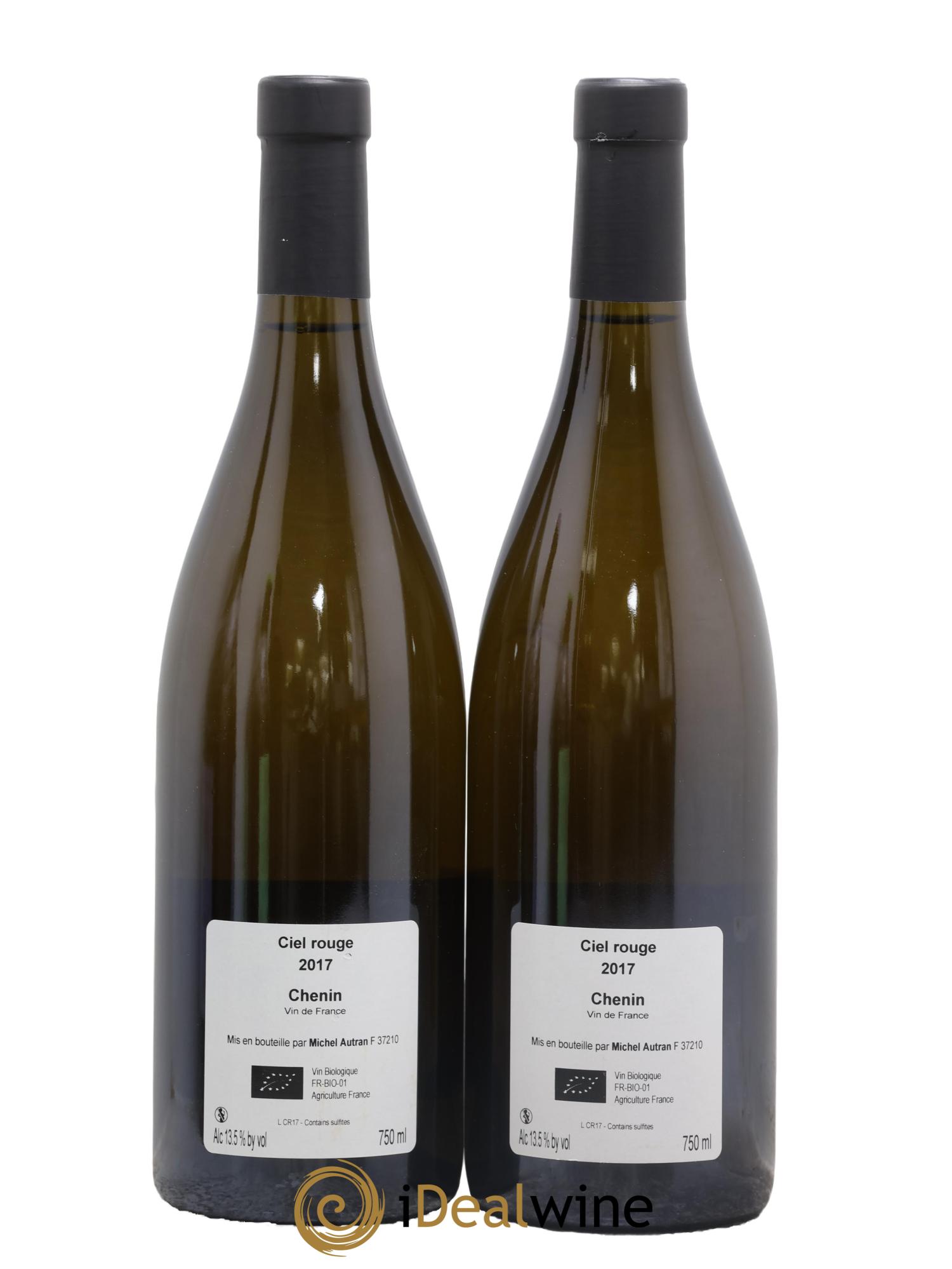 Vin de France Ciel Rouge Michel Autran 2017 - Lot de 2 bouteilles - 1