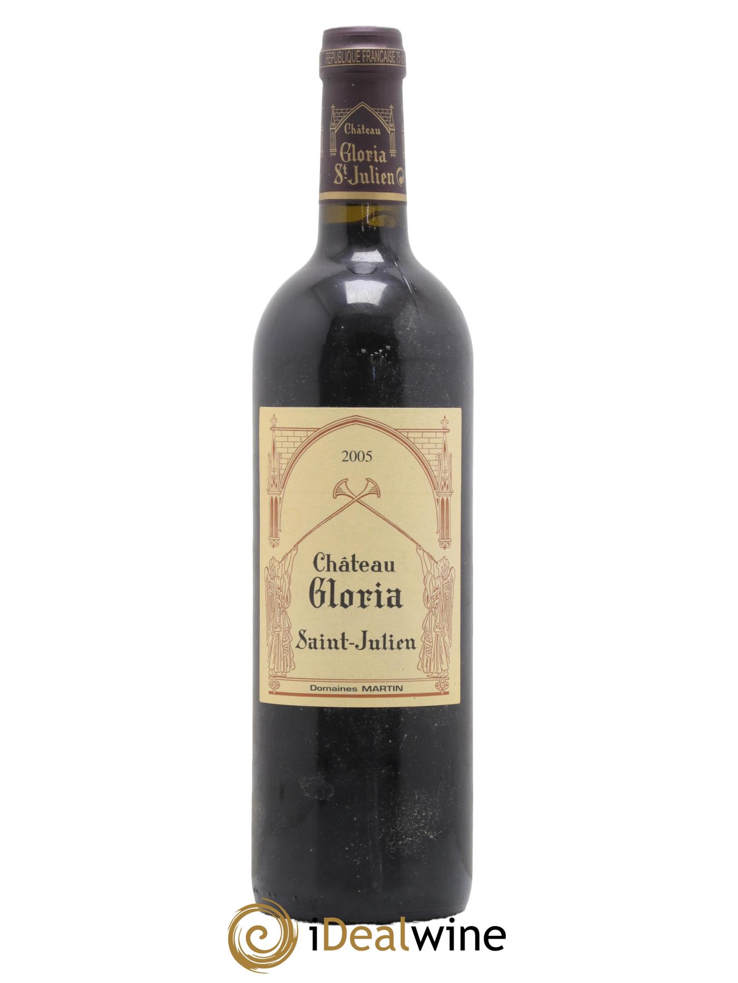 Château Gloria 2005 - Lot de 1 bouteille - 0