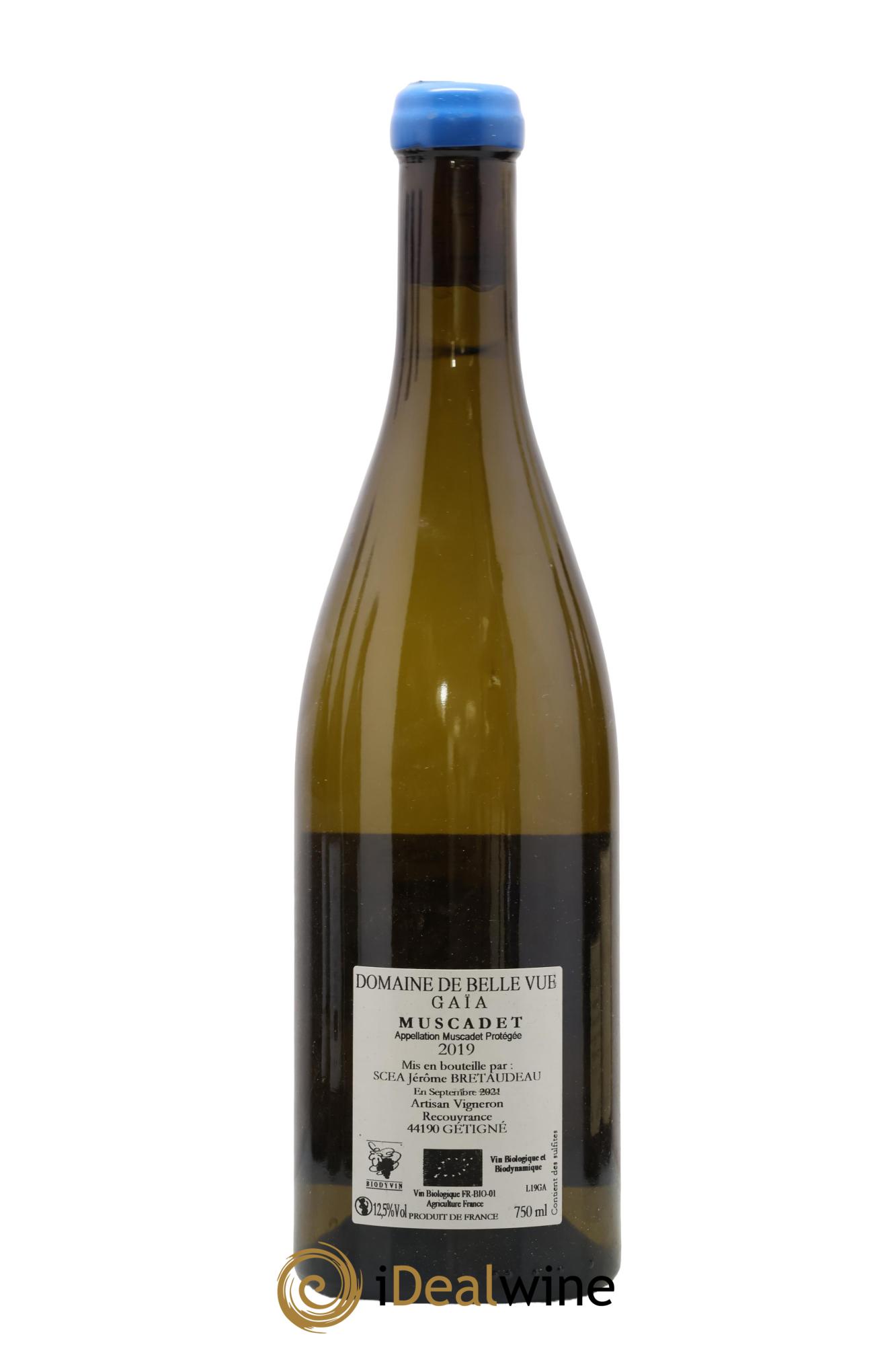 Muscadet-Sèvre-et-Maine Gaia Jérôme Bretaudeau - Domaine de Bellevue 2019 - Lot of 1 bottle - 1