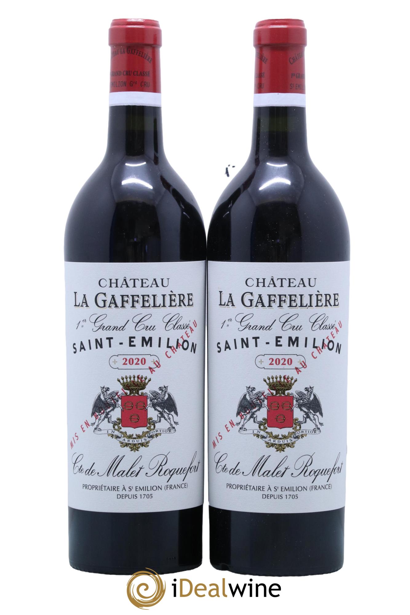 Château la Gaffelière 1er Grand Cru Classé B 2020 - Lot de 2 bouteilles - 0