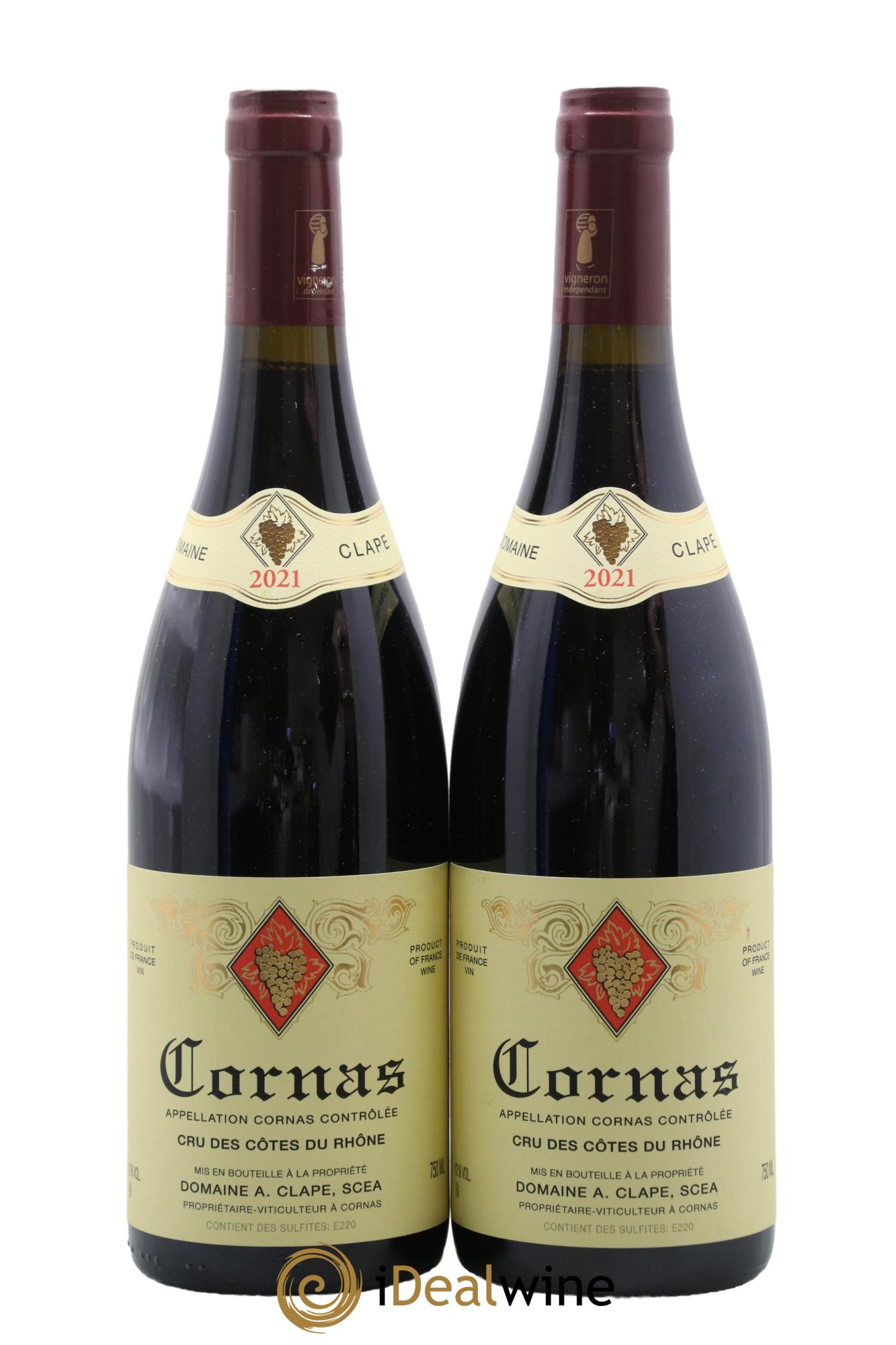 Cornas Auguste Clape 2021 - Posten von 2 Flaschen - 0