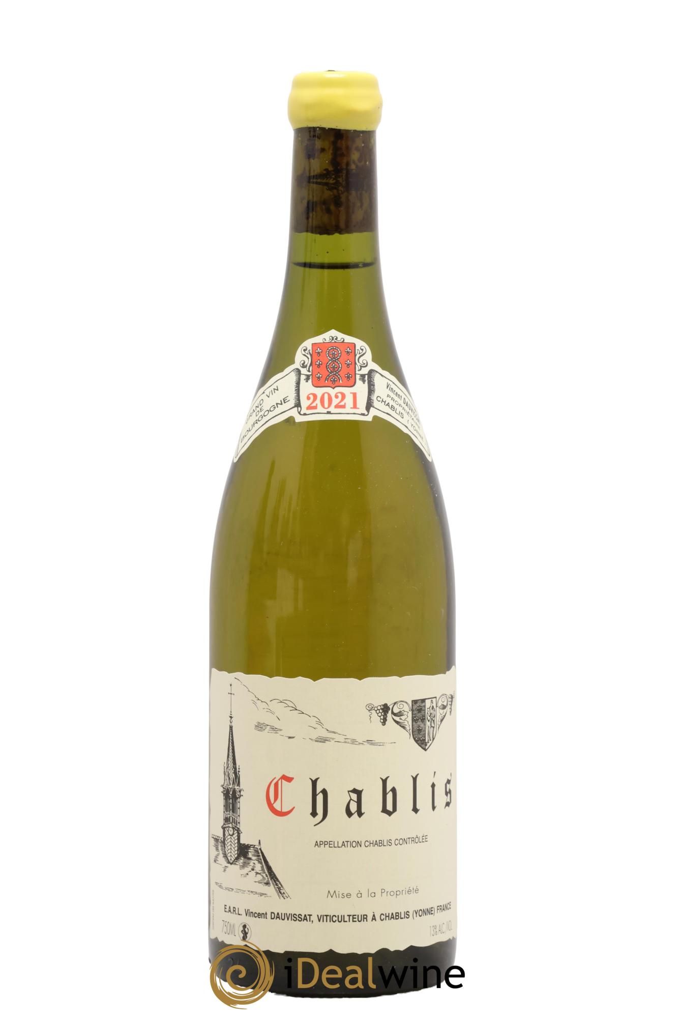 Chablis Vincent Dauvissat (Domaine) 2021 - Lot of 1 bottle - 0