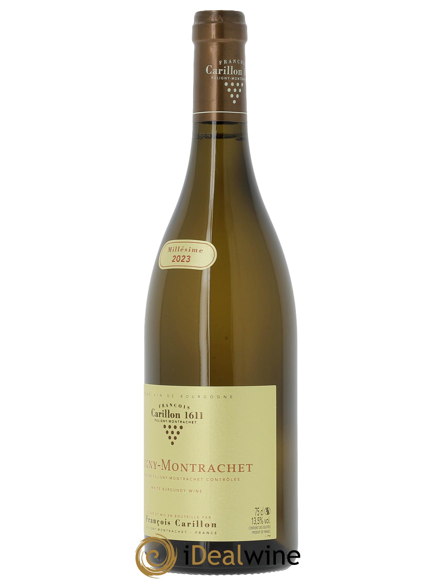 Puligny-Montrachet François Carillon  2023 - Lot de 1 bouteille - 1