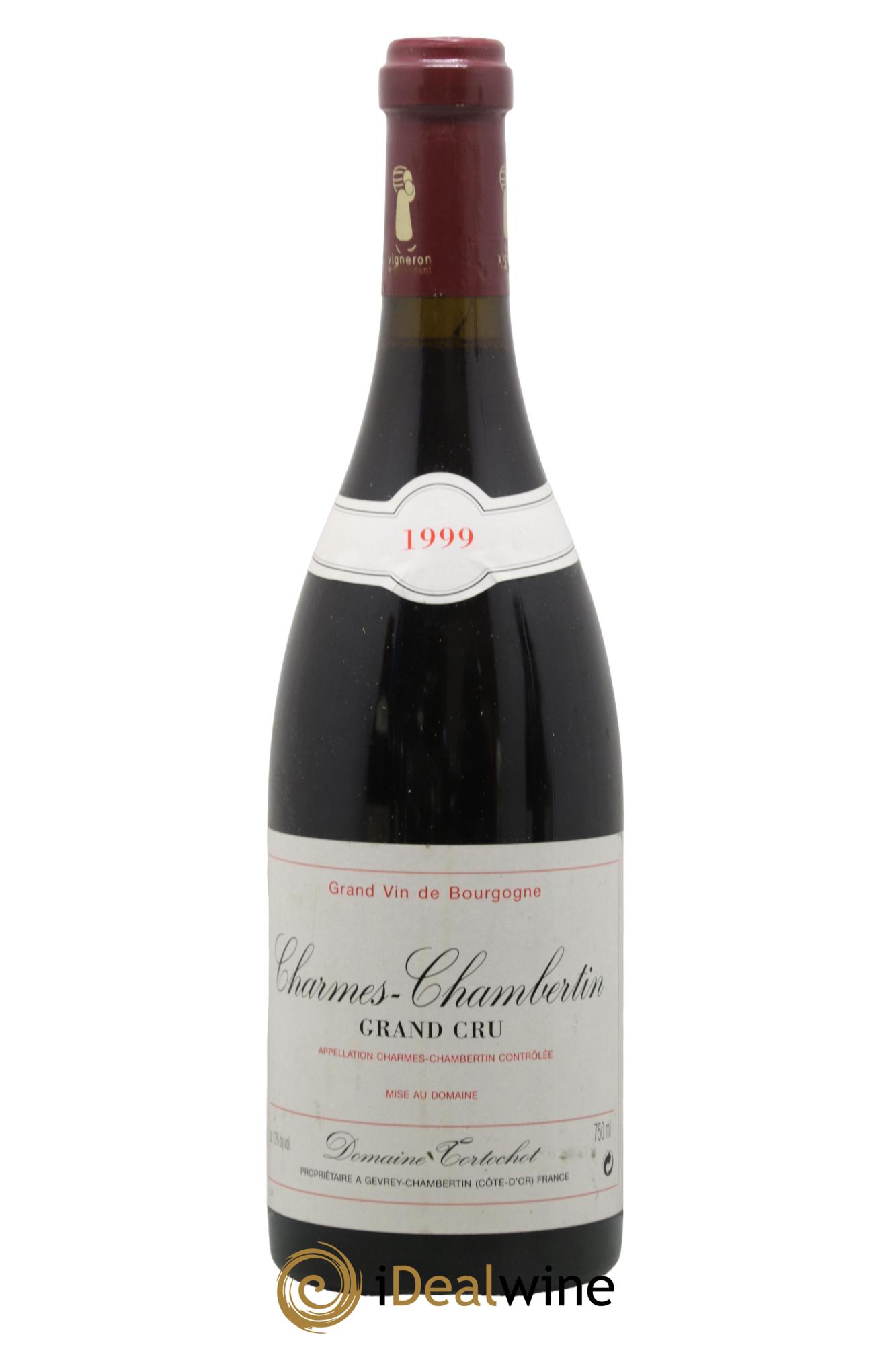 Charmes-Chambertin Grand Cru Tortochot (Domaine) 1999 - Lot de 1 bouteille - 0