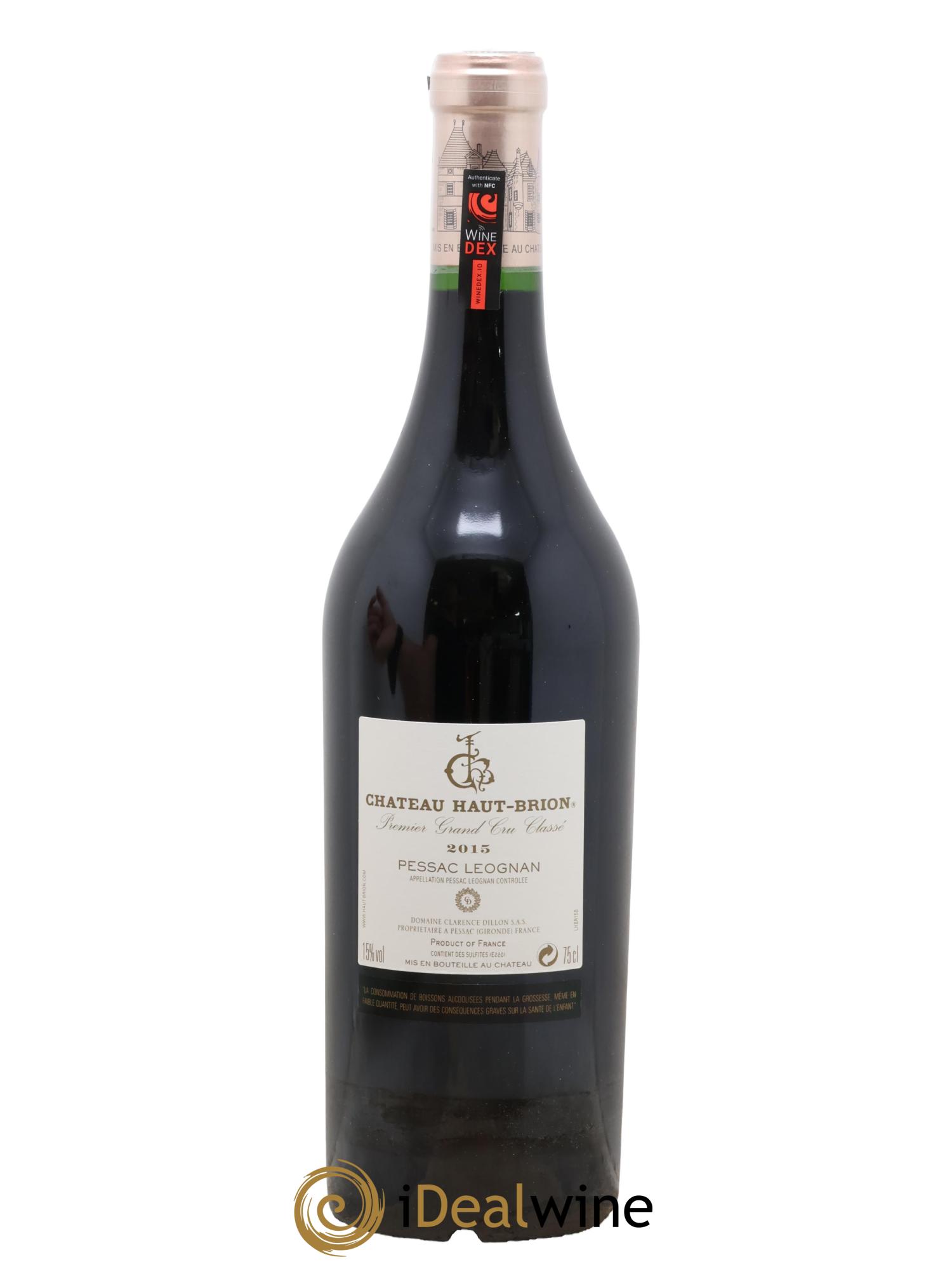 Château Haut Brion 1er Grand Cru Classé 2015 - Lotto di 1 bottiglia - 2