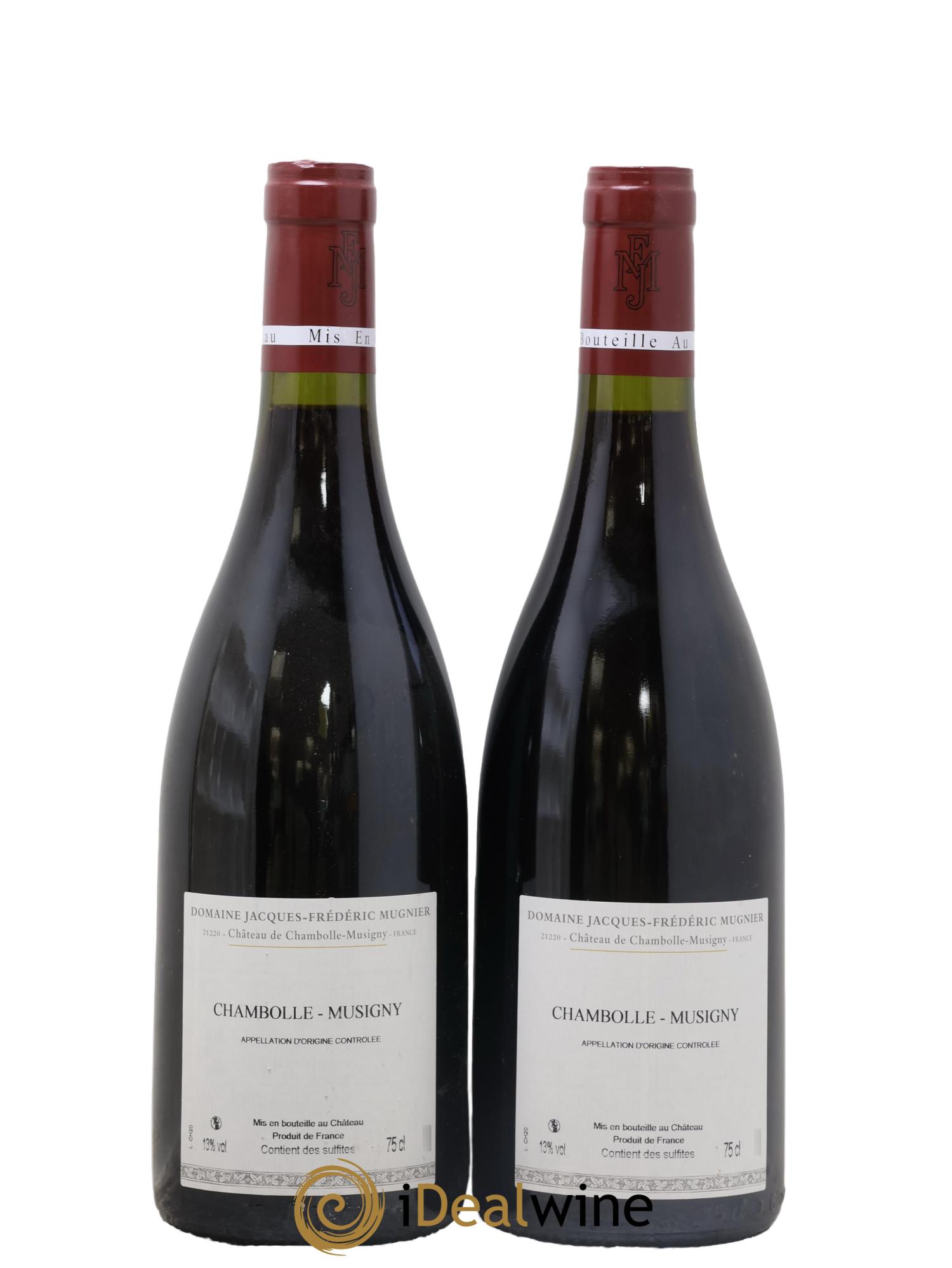 Chambolle-Musigny Jacques-Frédéric Mugnier 2020 - Lot de 2 bouteilles - 1