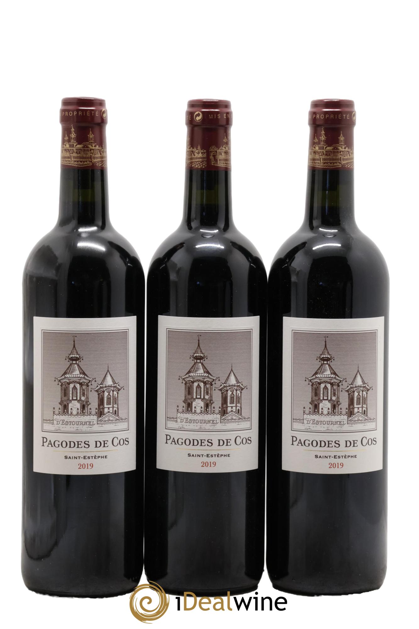 Les Pagodes de Cos Second Vin 2019 - Lot de 3 bouteilles - 0