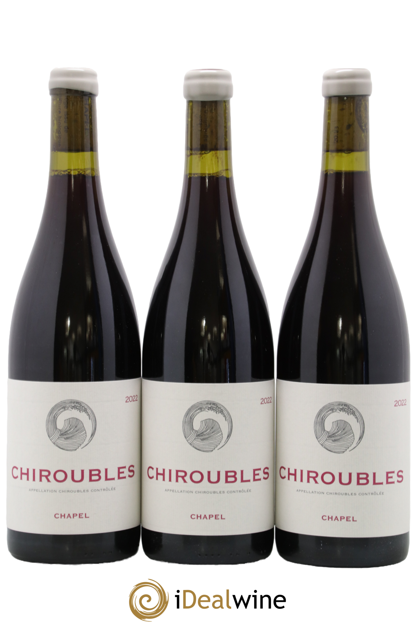 Chiroubles Domaine Chapel 2022 - Lot of 3 bottles - 0