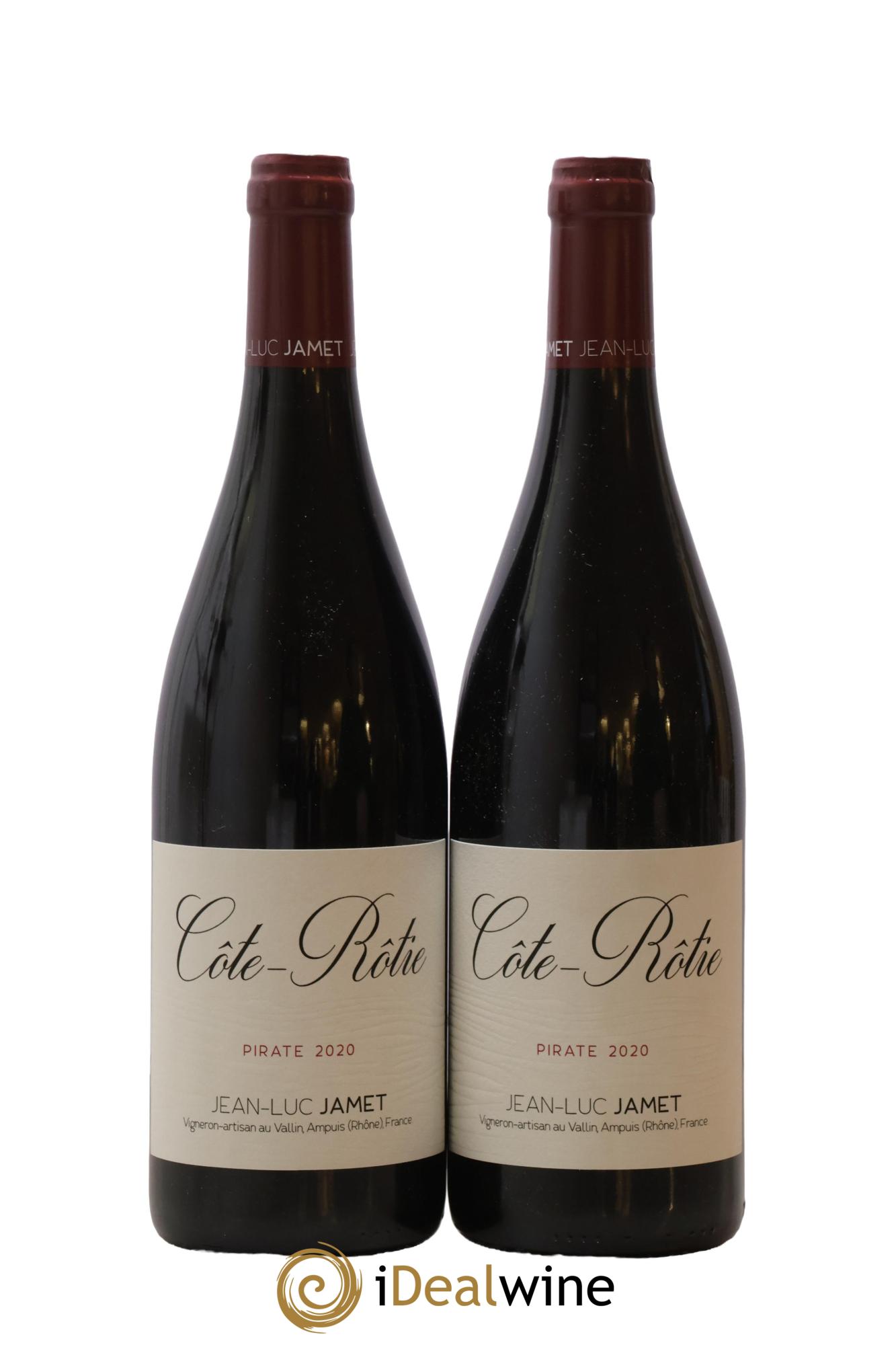 Côte-Rôtie Pirate Jean-Luc Jamet (Domaine) 2020 - Lot de 2 bouteilles - 0