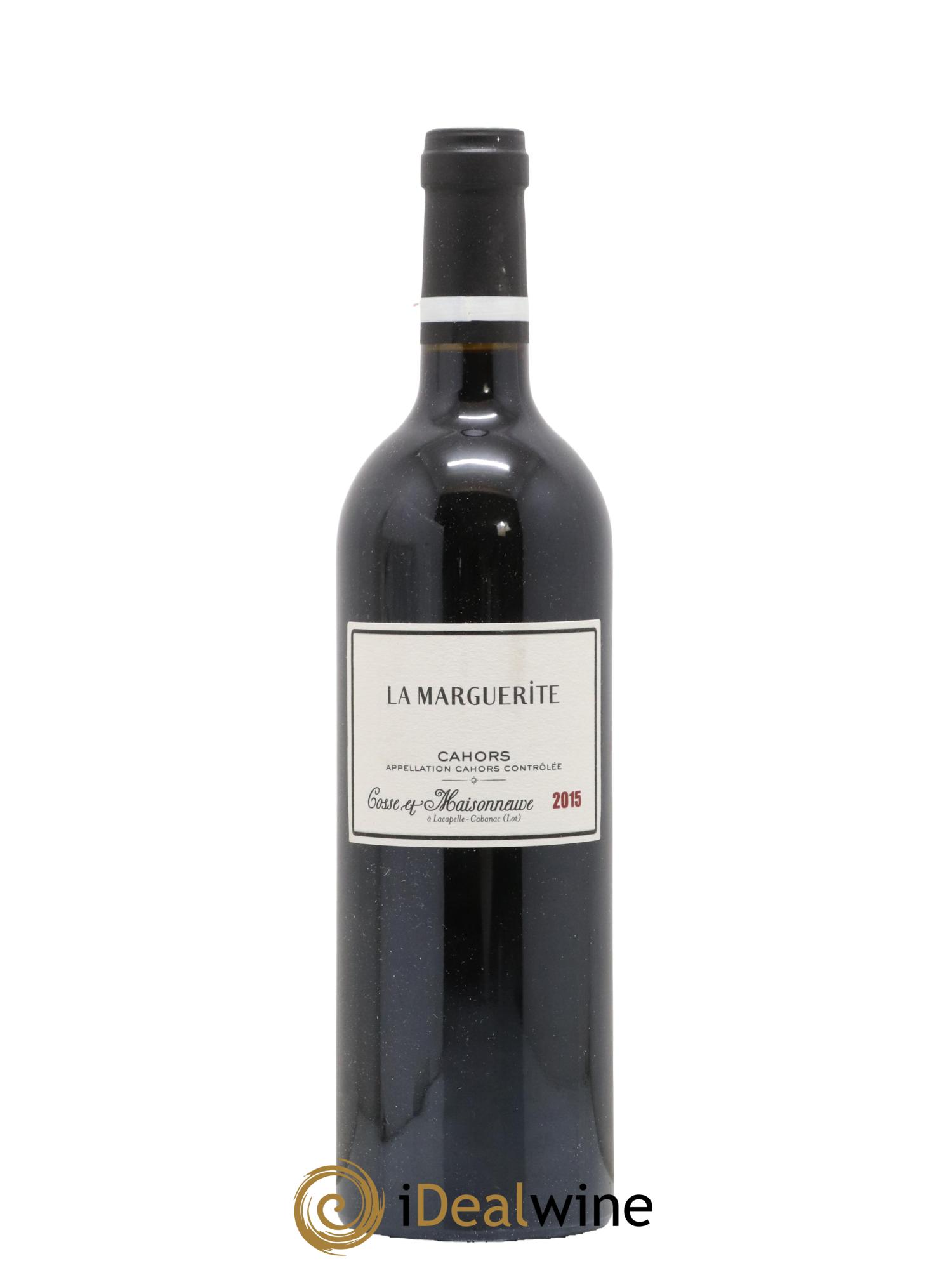Cahors La Marguerite Cosse-Maisonneuve (Domaine) 2015 - Lot de 1 bouteille - 0