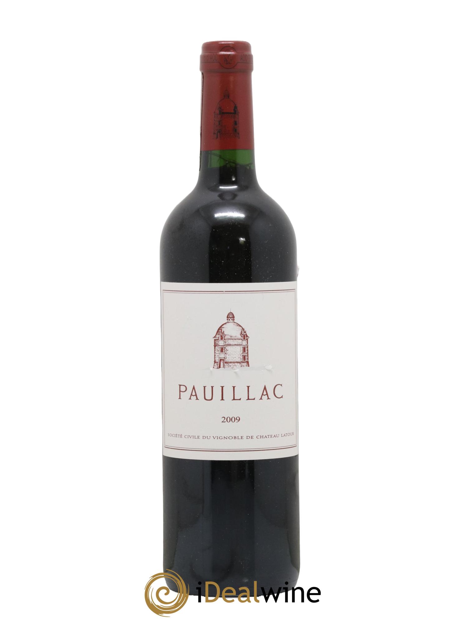 Pauillac de Château Latour 2009 - Lot de 1 bouteille - 0