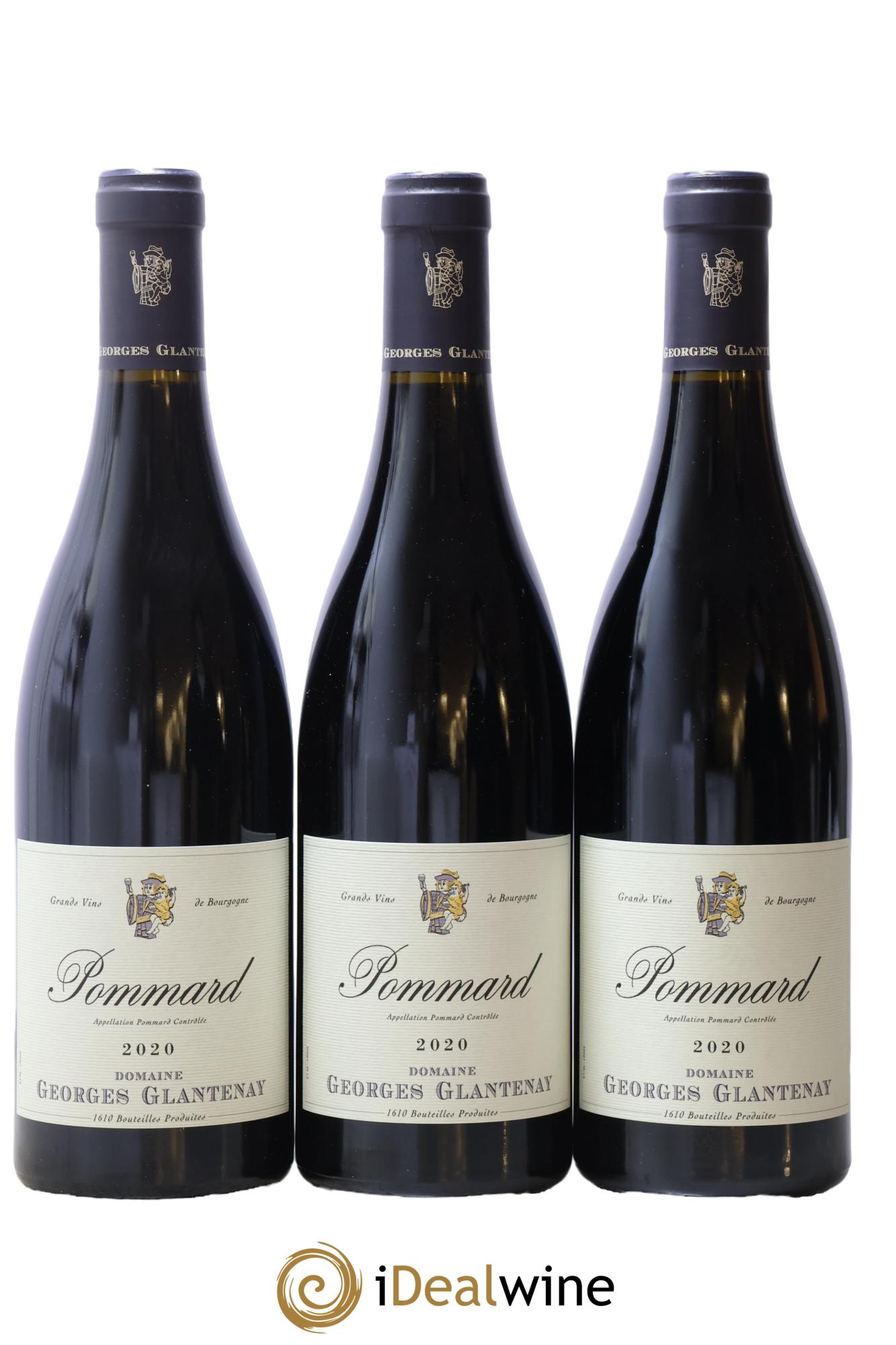 Pommard Domaine Glantenay 2020 - Lot de 3 bouteilles - 0