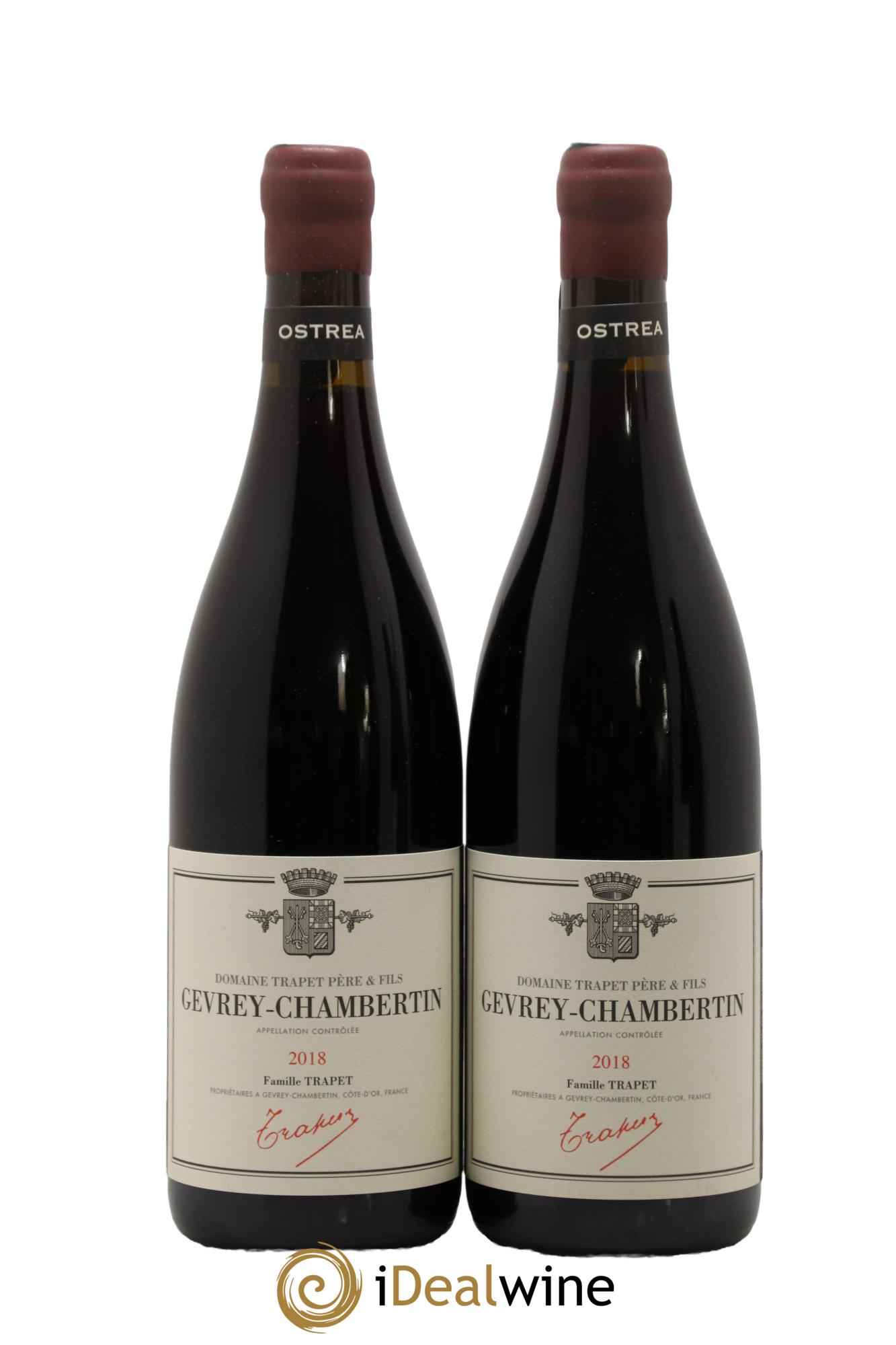 Gevrey-Chambertin Ostrea Domaine Trapet 2018 - Lot of 2 bottles - 0
