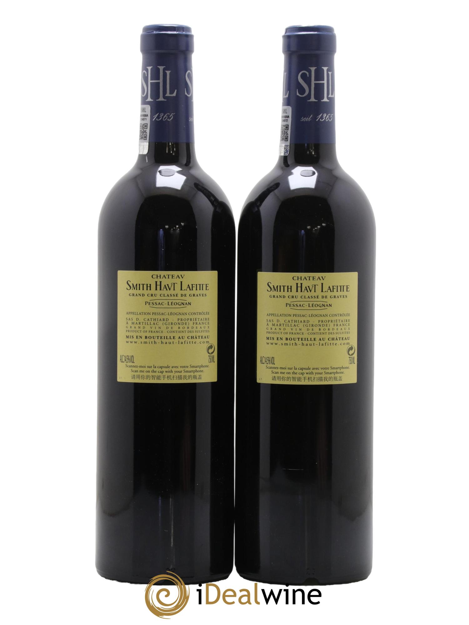 Château Smith Haut Lafitte Cru Classé de Graves 2009 - Lot de 2 bouteilles - 1