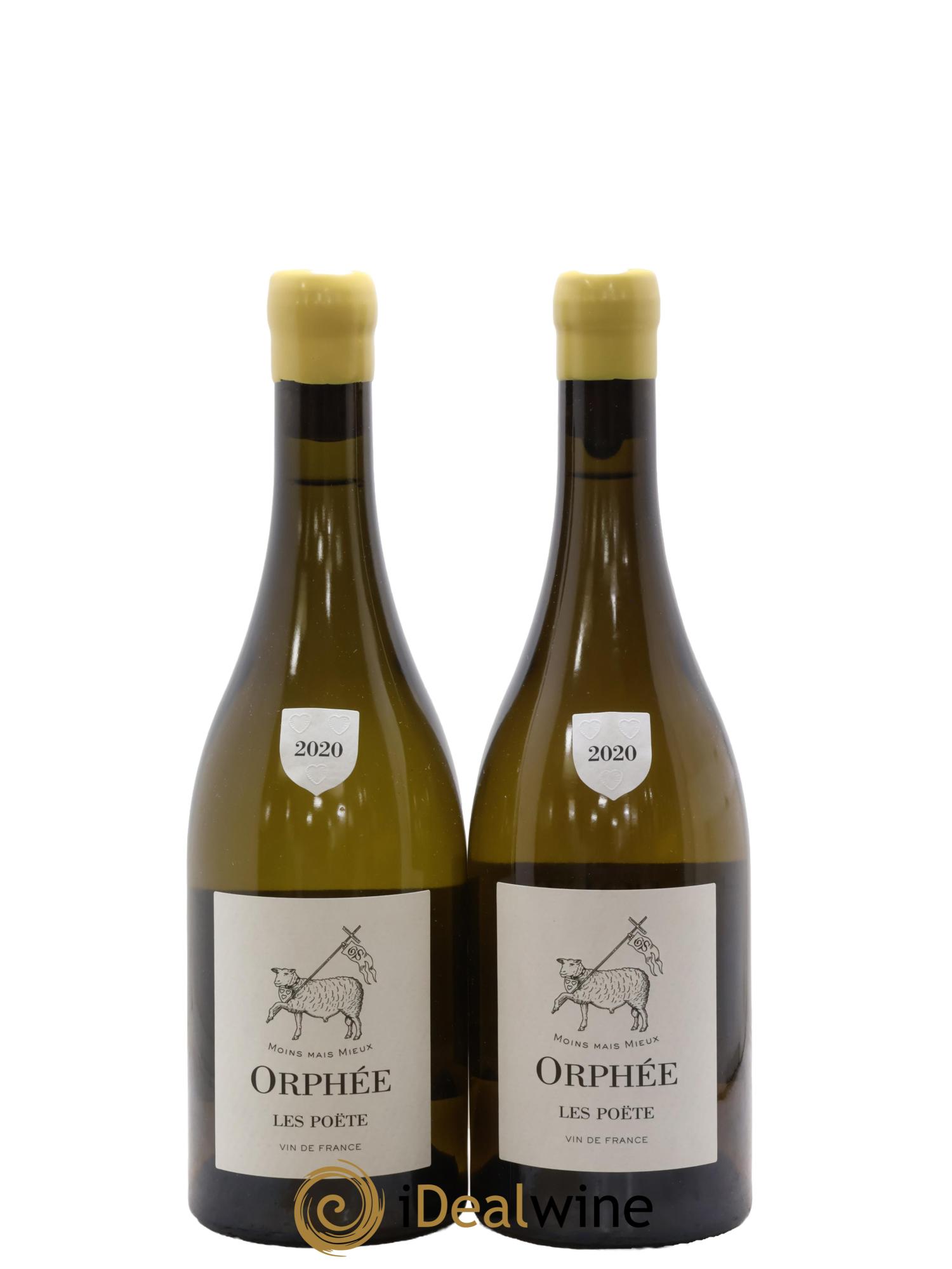 Vin de France (anciennement Reuilly) Orphée Les Poëte 2020 - Lot de 2 bouteilles - 0