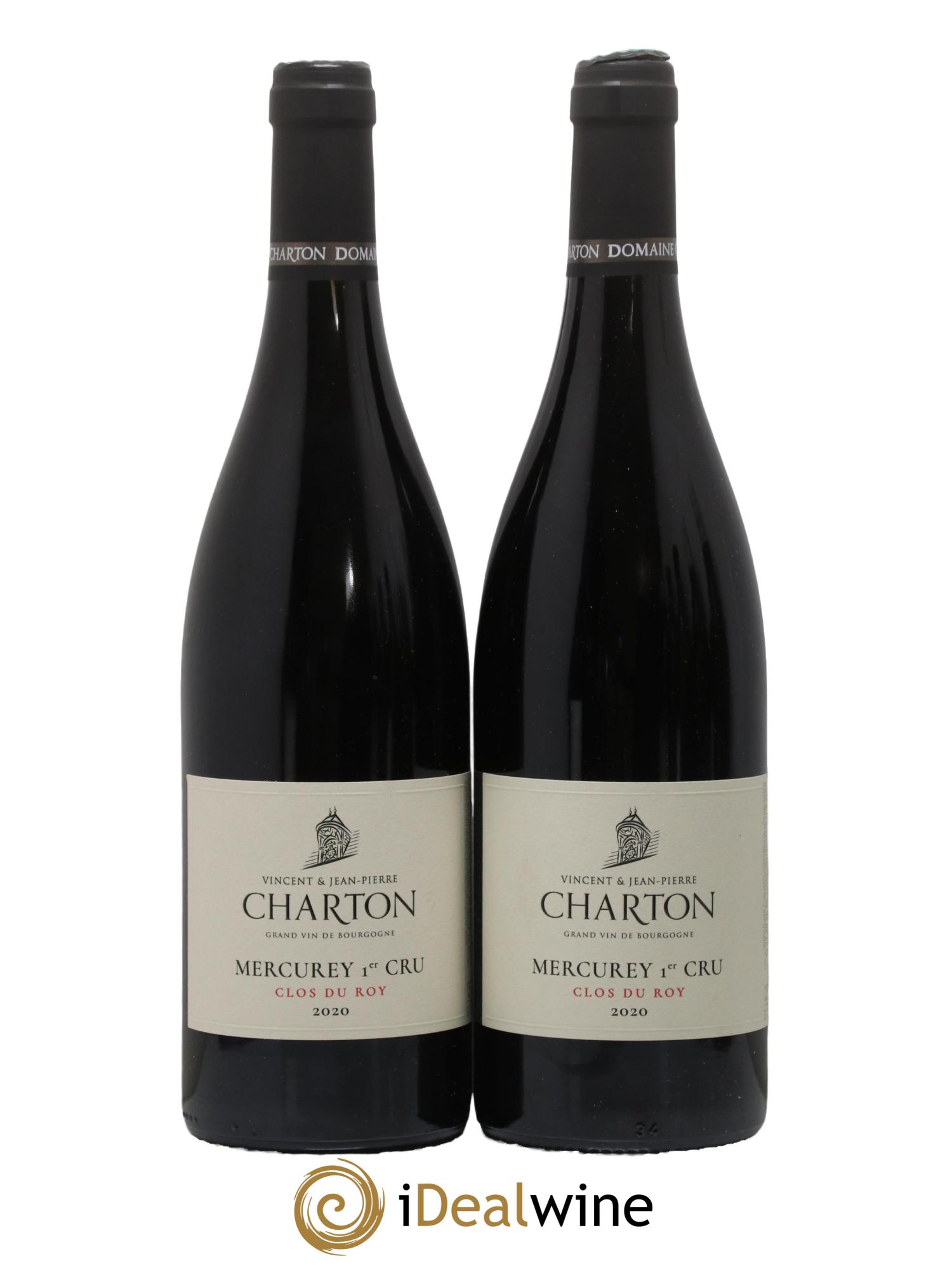 Mercurey 1er Cru Domaine Charton 2020 - Lot de 2 bouteilles - 0