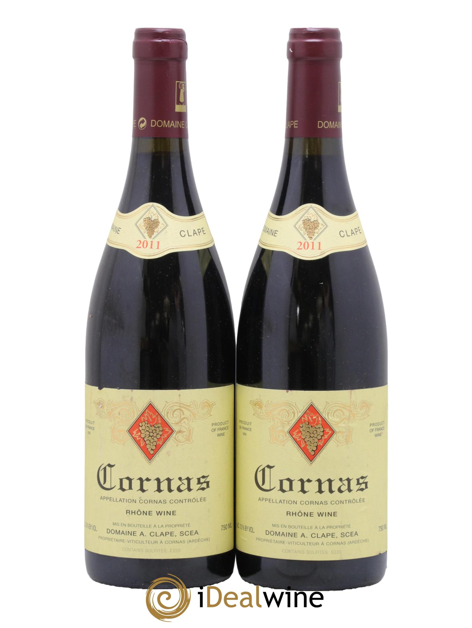 Cornas Auguste Clape 2011 - Lotto di 2 bottiglie - 0