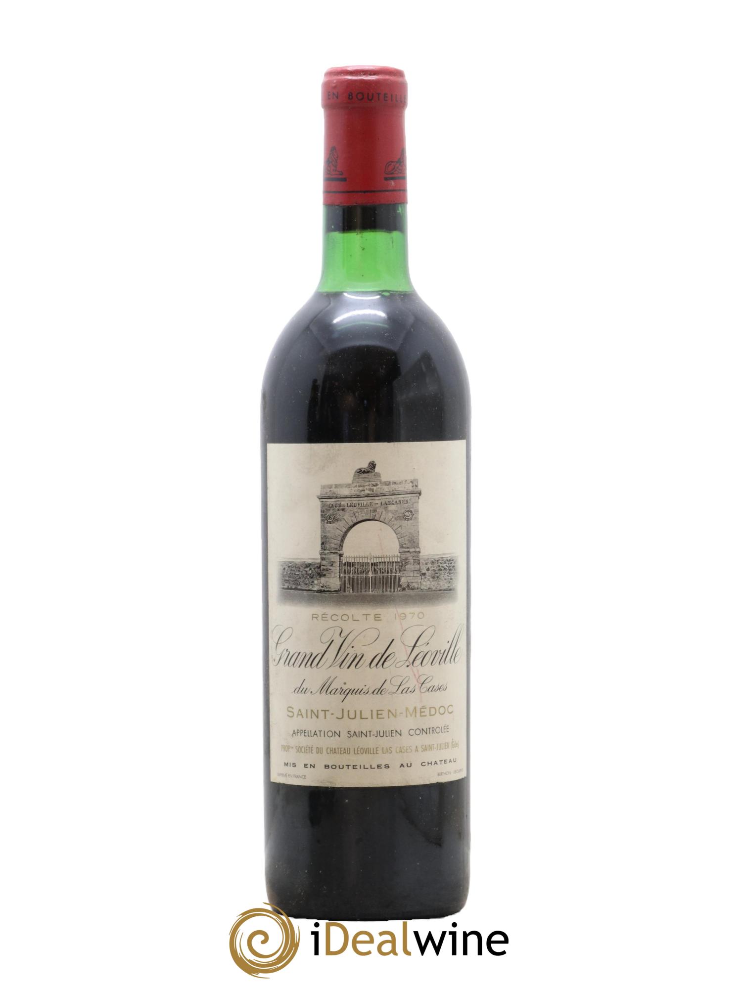 Château Léoville Las Cases 2ème Grand Cru Classé 1970 - Lot de 1 bouteille - 0
