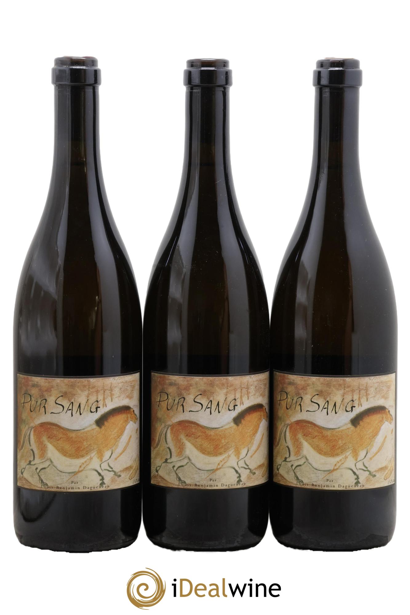 Vin de France (anciennement Pouilly-Fumé) Pur Sang Dagueneau (Domaine Didier - Louis-Benjamin) 2020 - Lot de 3 bouteilles - 0