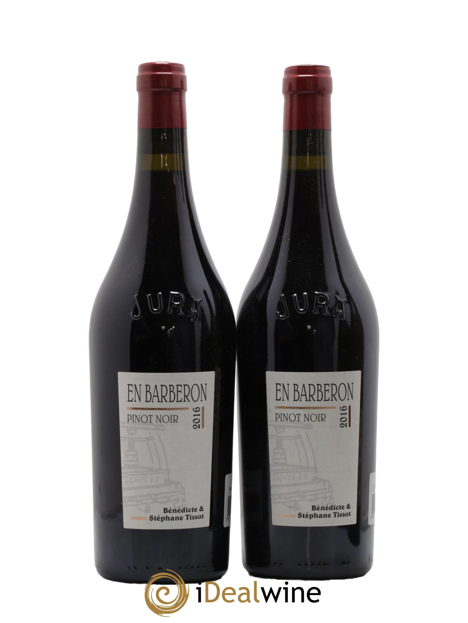 Côtes du Jura En Barberon Bénédicte et Stéphane Tissot 2016 - Lot de 2 bouteilles - 0