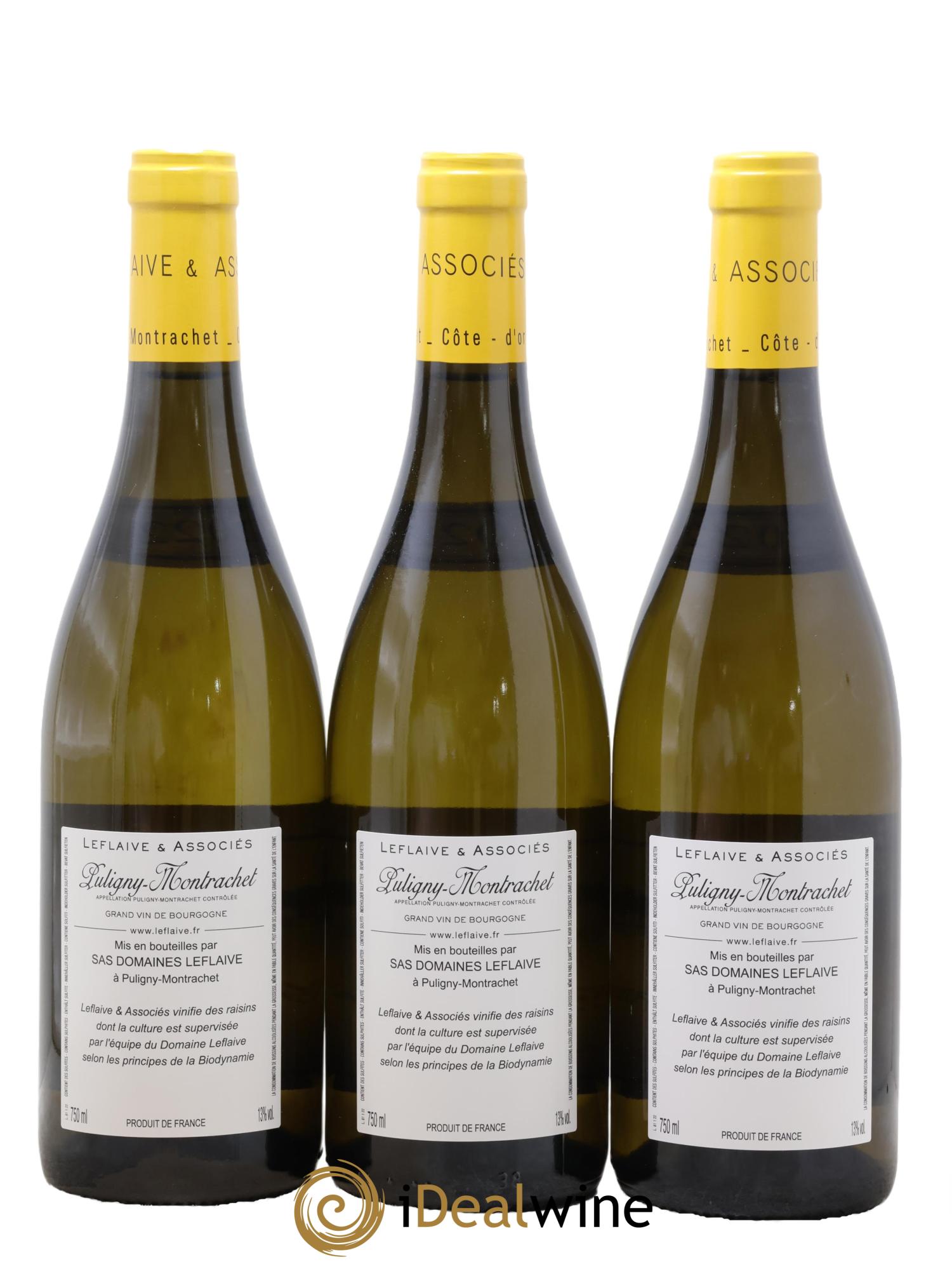 Puligny-Montrachet Leflaive & Associés 2022 - Posten von 3 Flaschen - 1