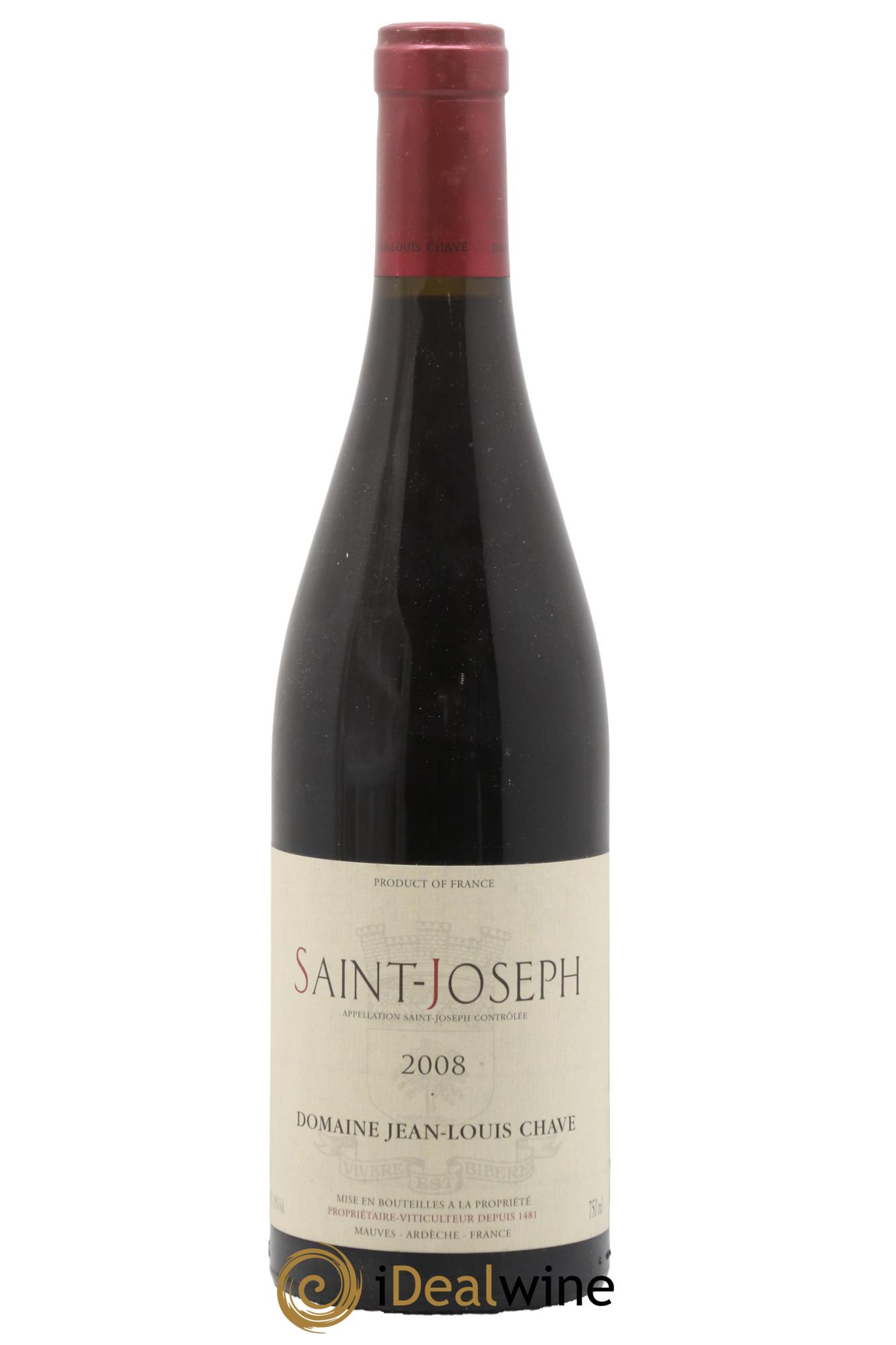 Saint-Joseph Jean-Louis Chave 2008 - Lotto di 1 bottiglia - 0
