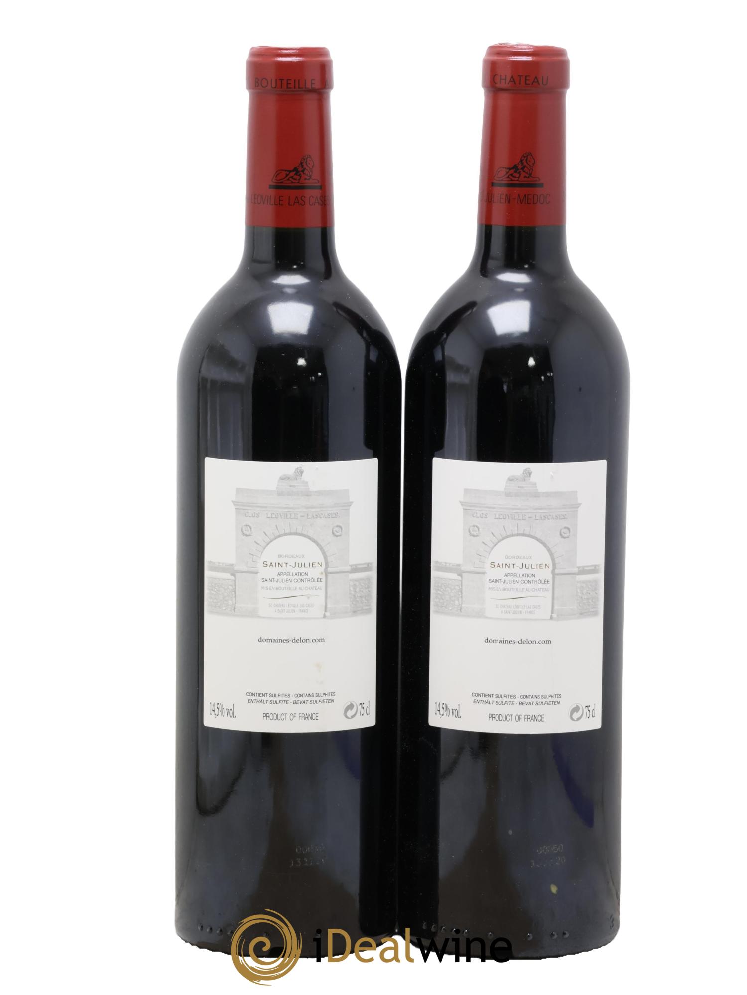 Château Léoville Las Cases 2ème Grand Cru Classé 2018 - Posten von 2 Flaschen - 1