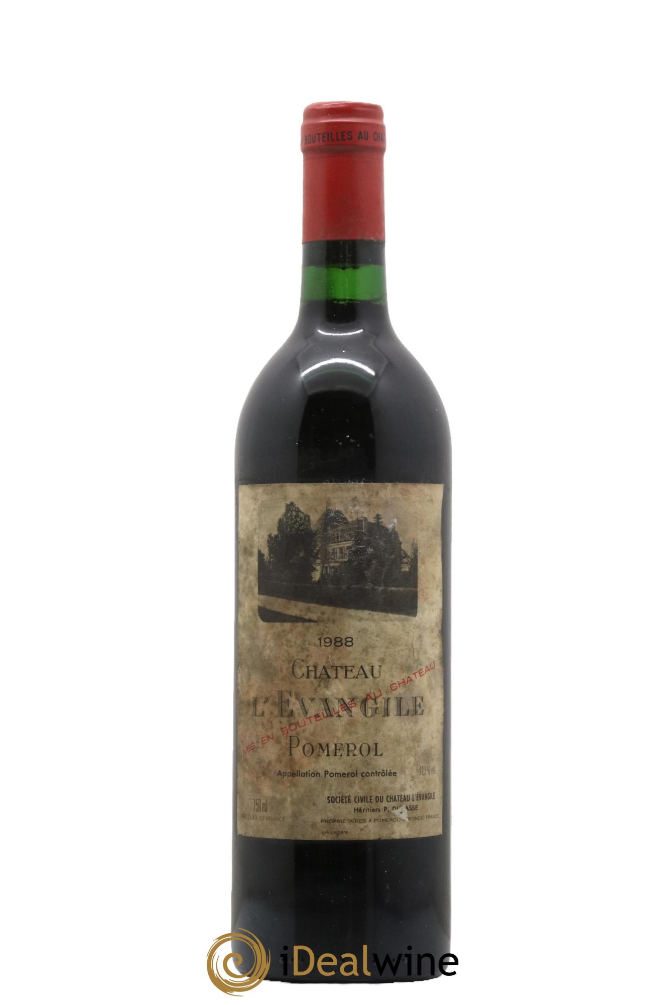 Château l' Évangile 1988 - Lot de 1 bouteille - 0