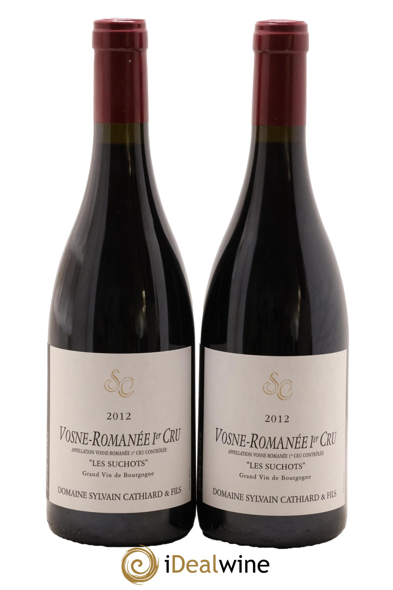 Vosne-Romanée 1er Cru Les Suchots Sylvain Cathiard & Fils 2012 - Lot de 2 bouteilles - 0