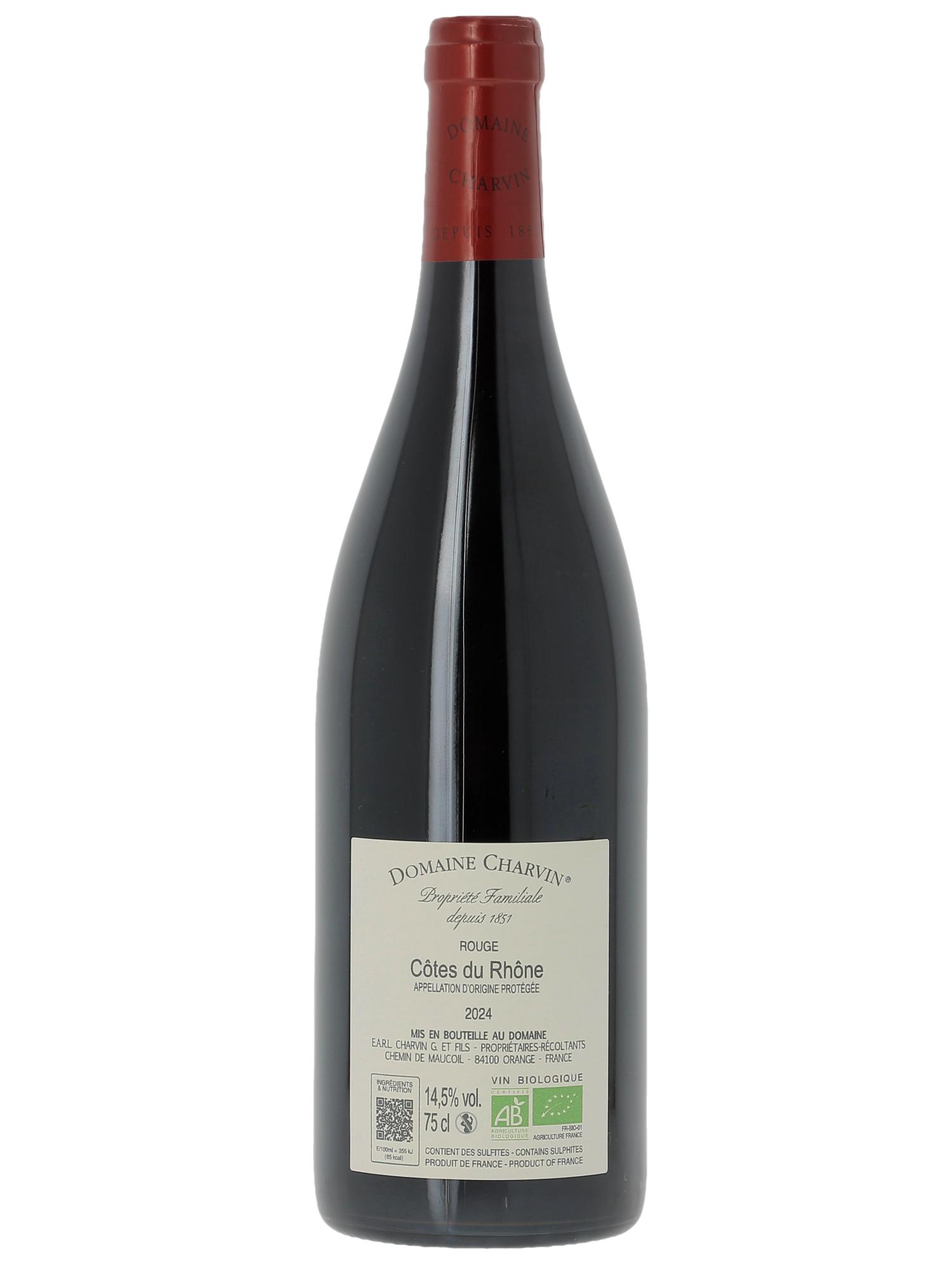 Côtes-du-Rhône Charvin (Domaine)  2024 - Posten von 1 Flasche - 1