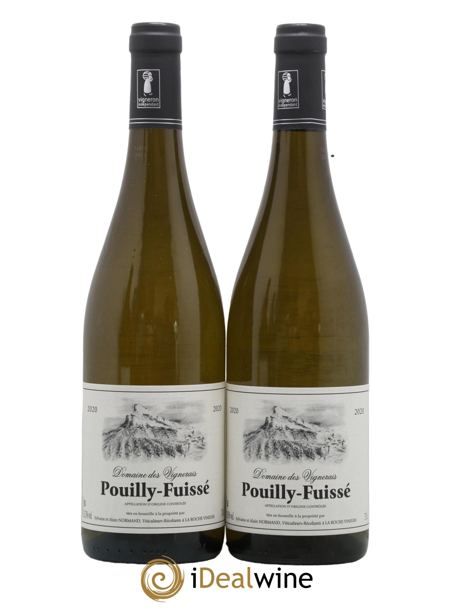 Pouilly-Fuissé Domaine des Vignerais 2020 - Lot de 2 bouteilles - 0