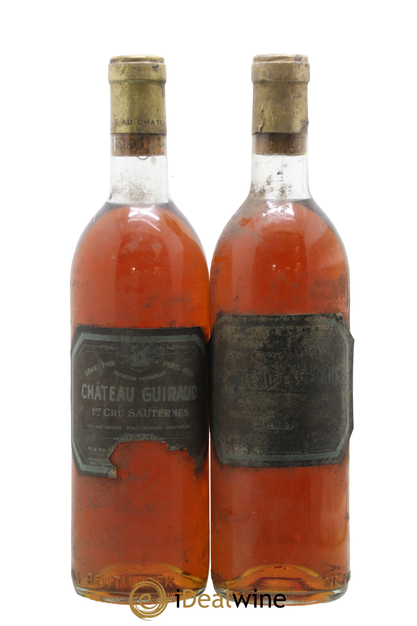 Château Guiraud 1er Grand Cru Classé 1967 - Posten von 2 Flaschen - 0