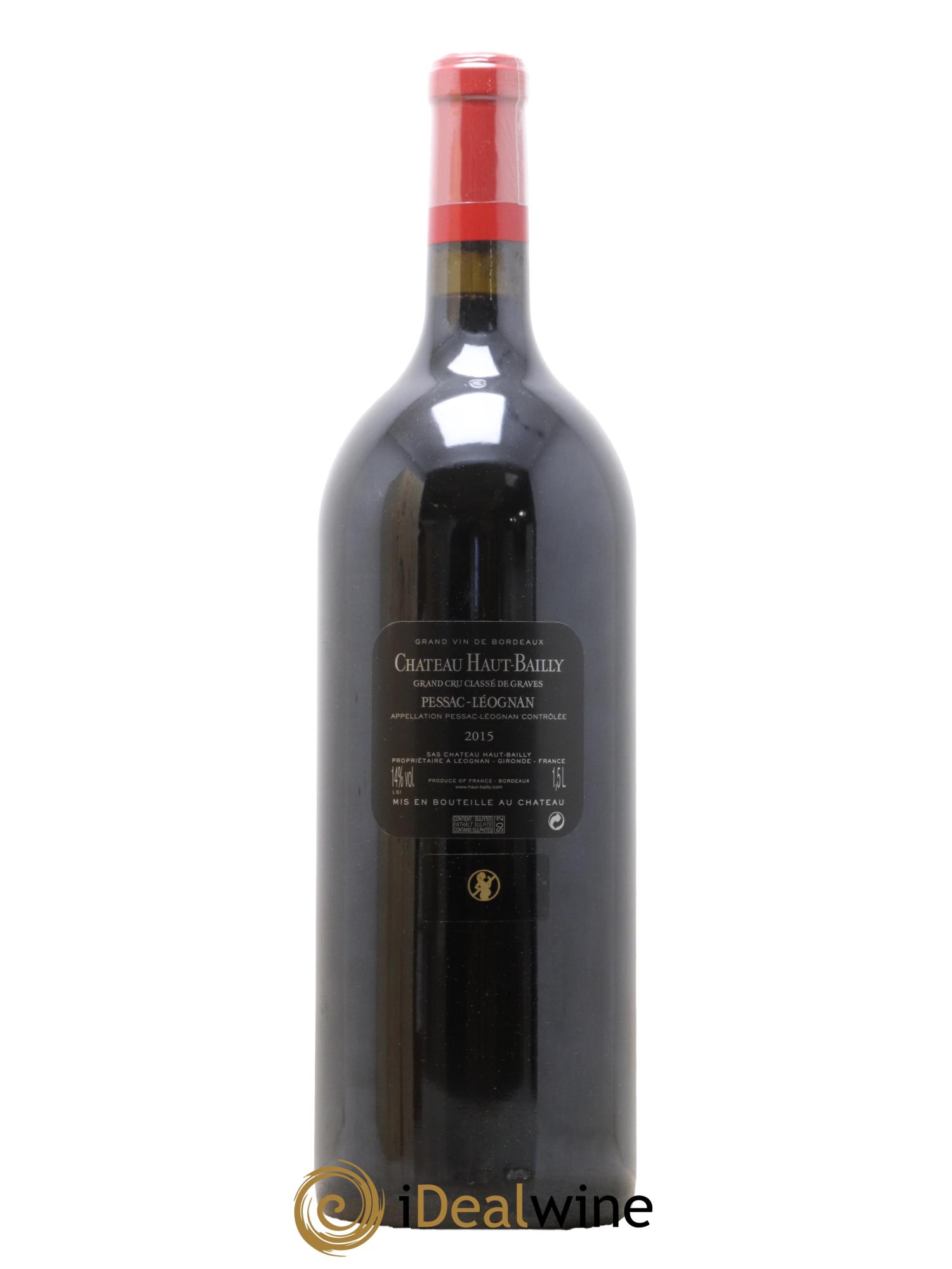 Château Haut-Bailly Cru Classé de Graves 2015 - Lot de 1 magnum - 2