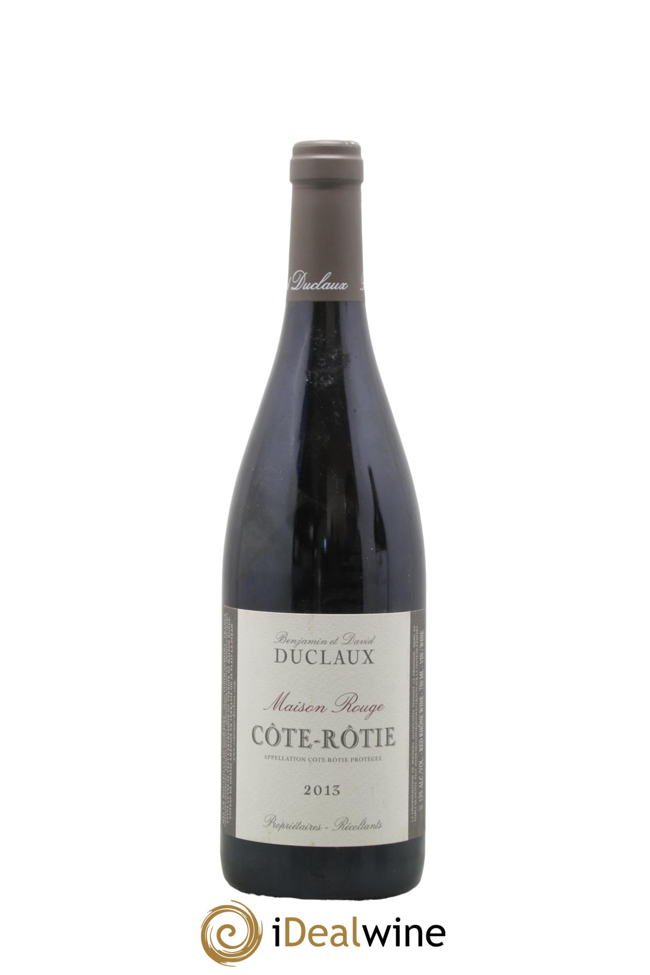 Côte-Rôtie Maison Rouge Domaine Duclaux 2013 - Lot de 1 bouteille - 0