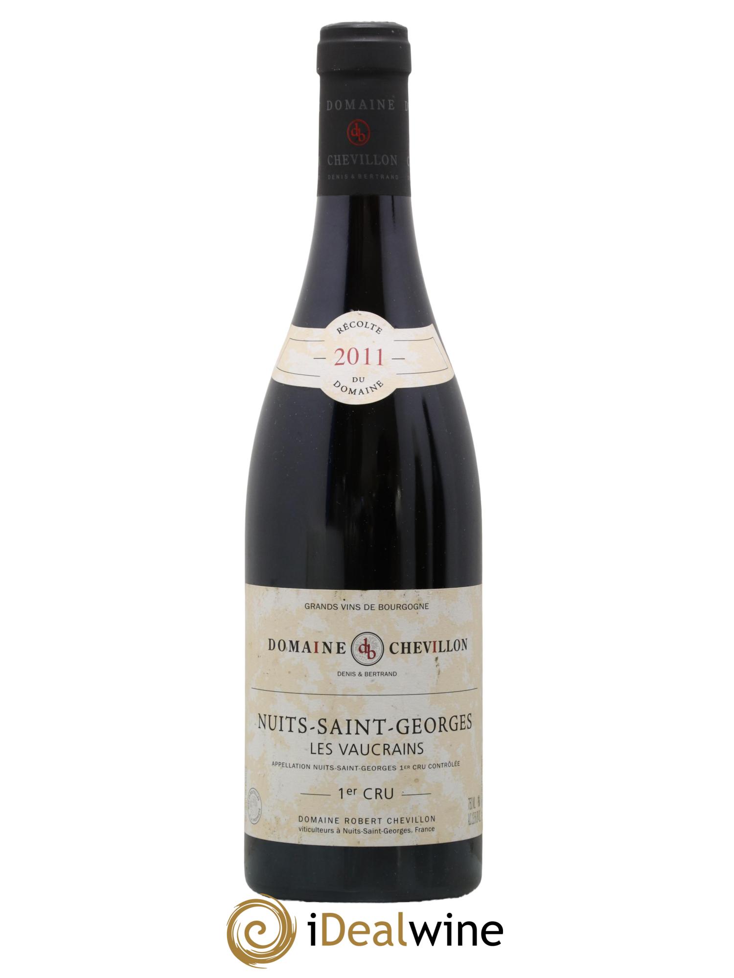 Nuits-Saint-Georges 1er Cru Les Vaucrains Robert Chevillon 2011 - Lot de 1 bouteille - 0