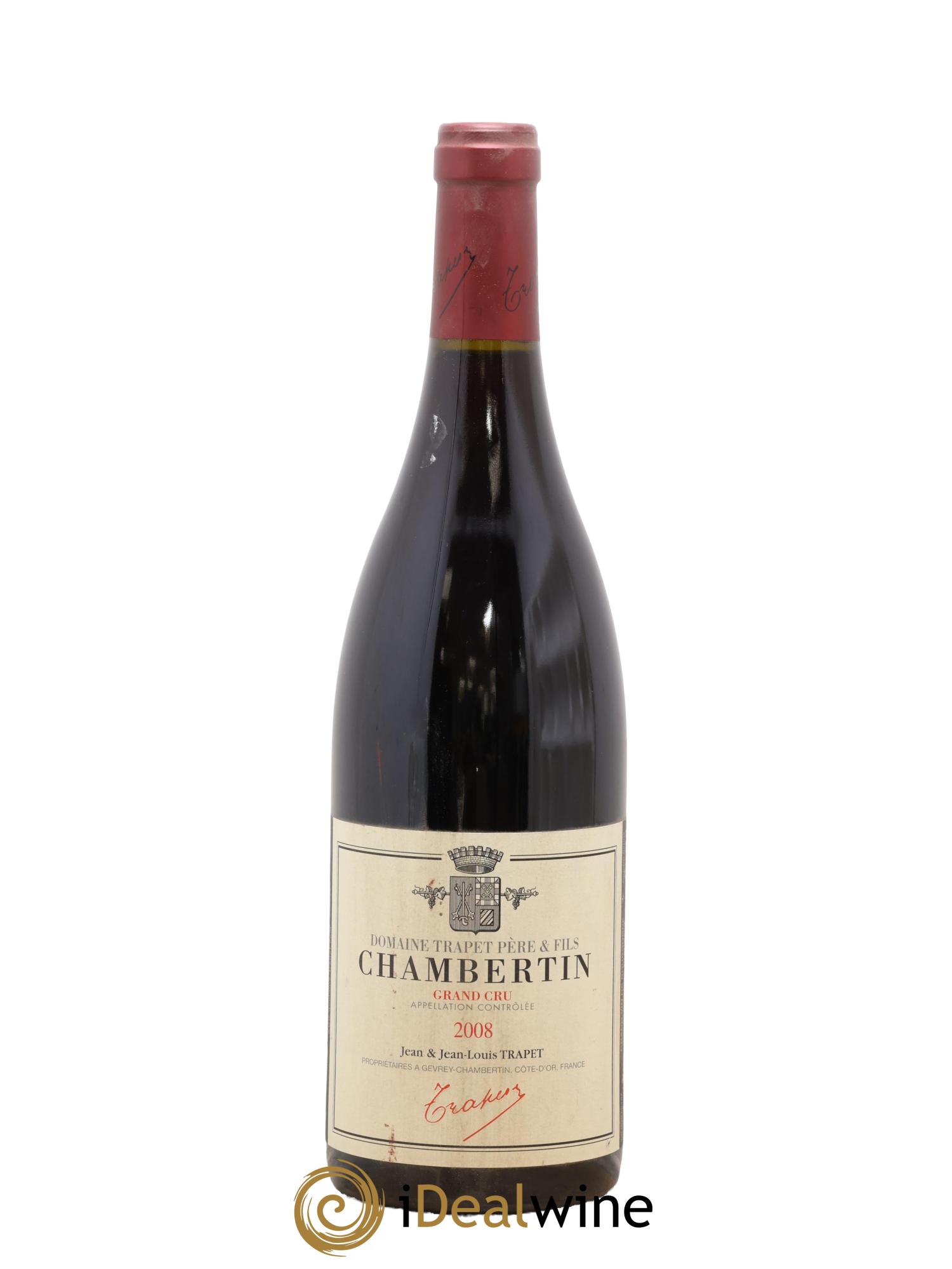 Chambertin Grand Cru Domaine Trapet 2008 - Lotto di 1 bottiglia - 0