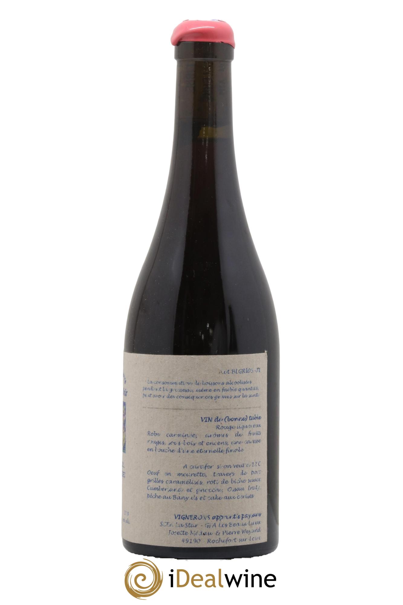 Vin de France Vin de France Le Pur Elixir des Gaseneries Un Vin de Terre Libre Comme lAir Josette Medeau et Pierre Weyand 2005 - Lotto di 1 formato 50cl - 1